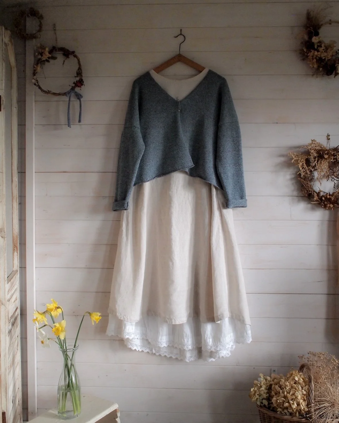 Marl Cardigan Lichen