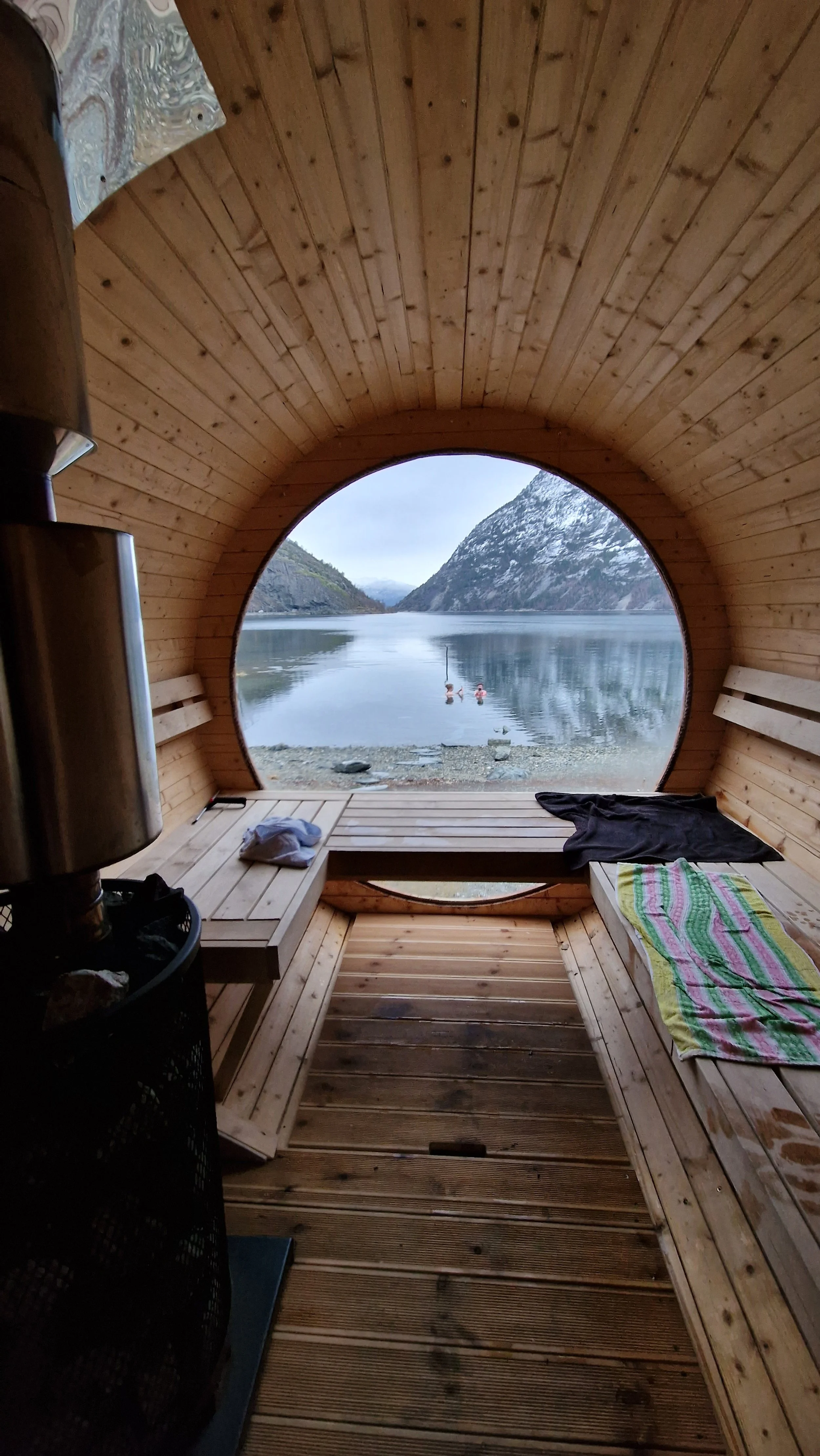 Sauna &amp; kajakk