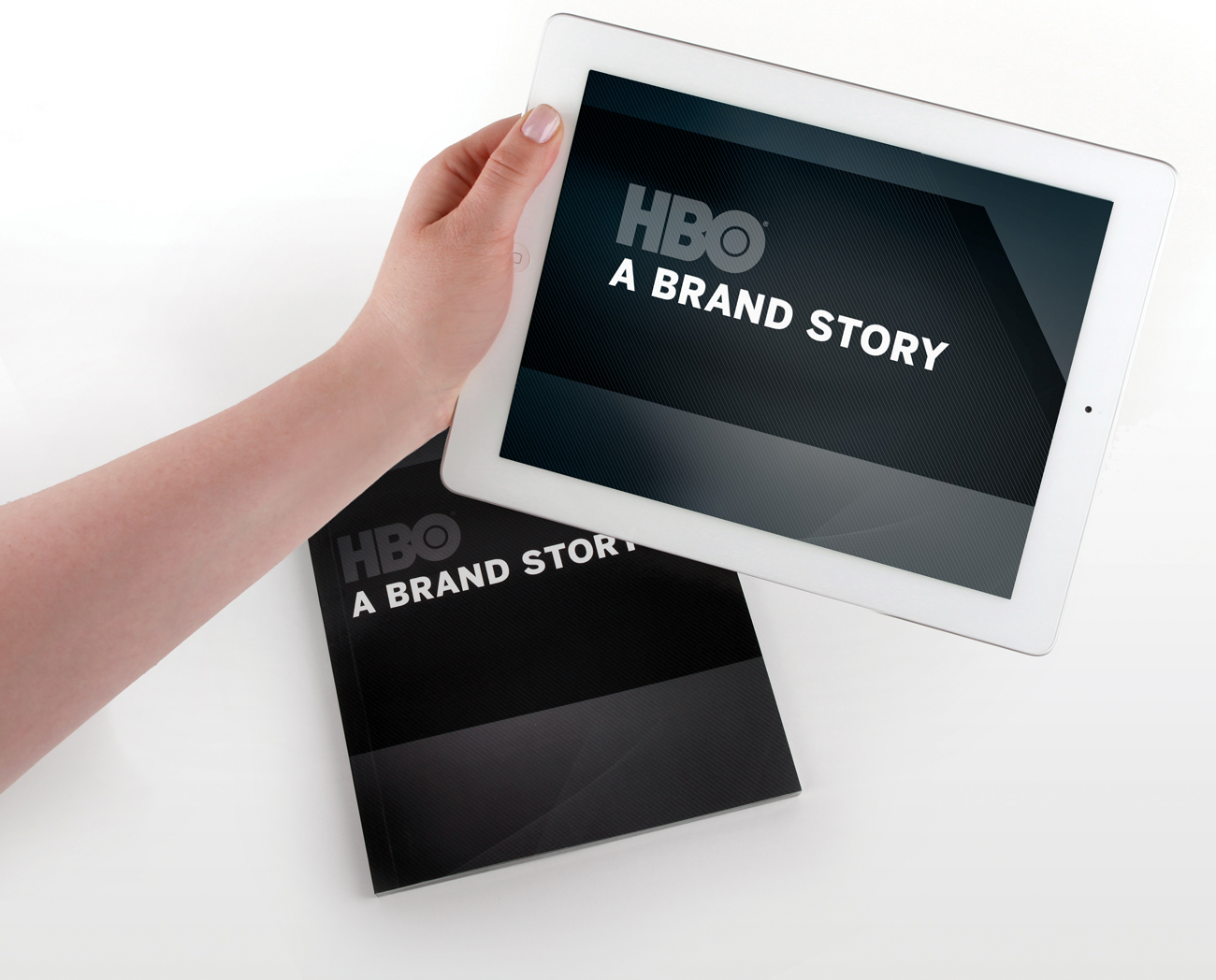 iOS native app, a companion piece for HBO A Brand Story printed book. 