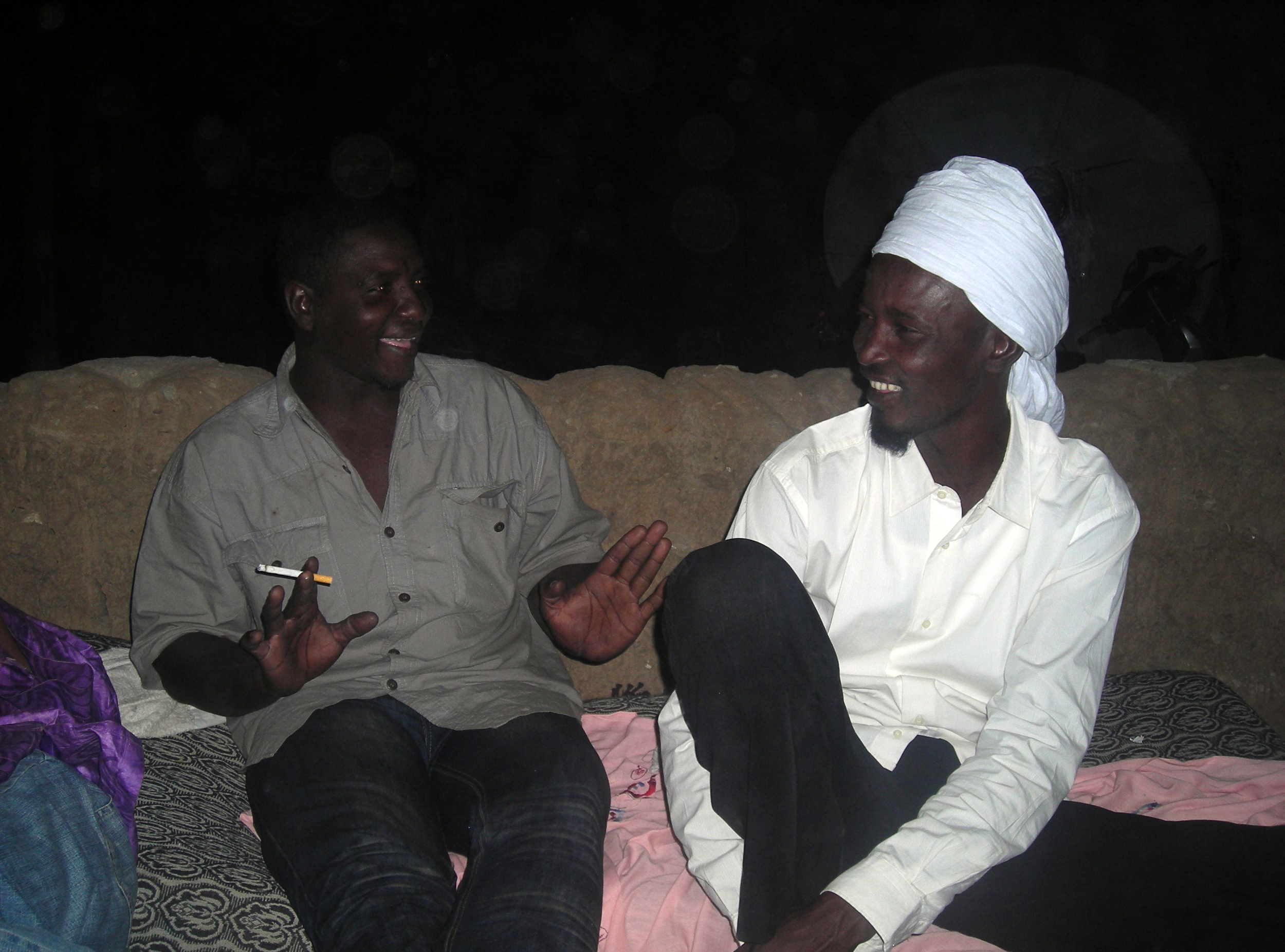 My brothers Ahmed and Tos in Gao, Jan 2010.