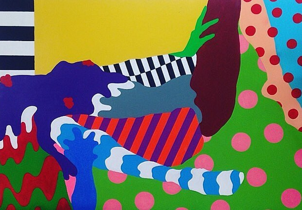 The Delusion, 140x100cm, Acrylic on Canvas