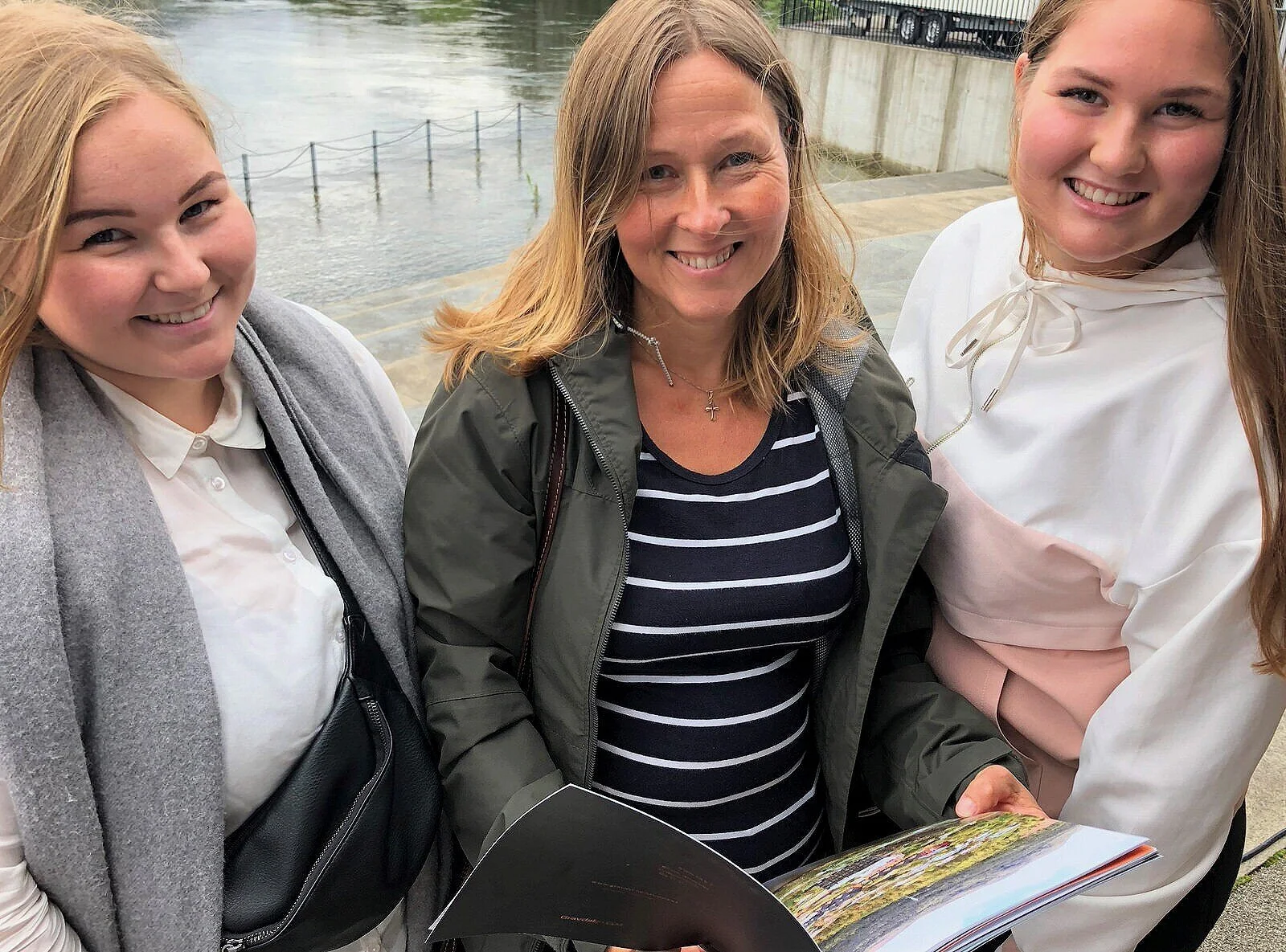 - PERFEKT FOR EIN: Anja (t.v.) , Linda og Malin Birkeland har sans for studioleilegheitene.