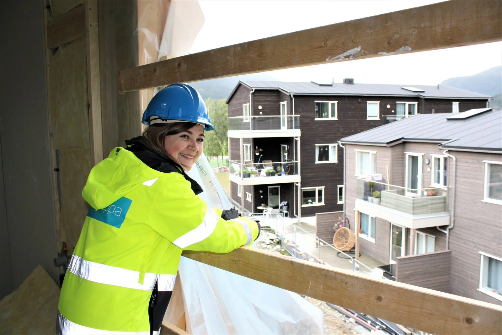 – Har aldri vore noko alternativ til byggebransjen