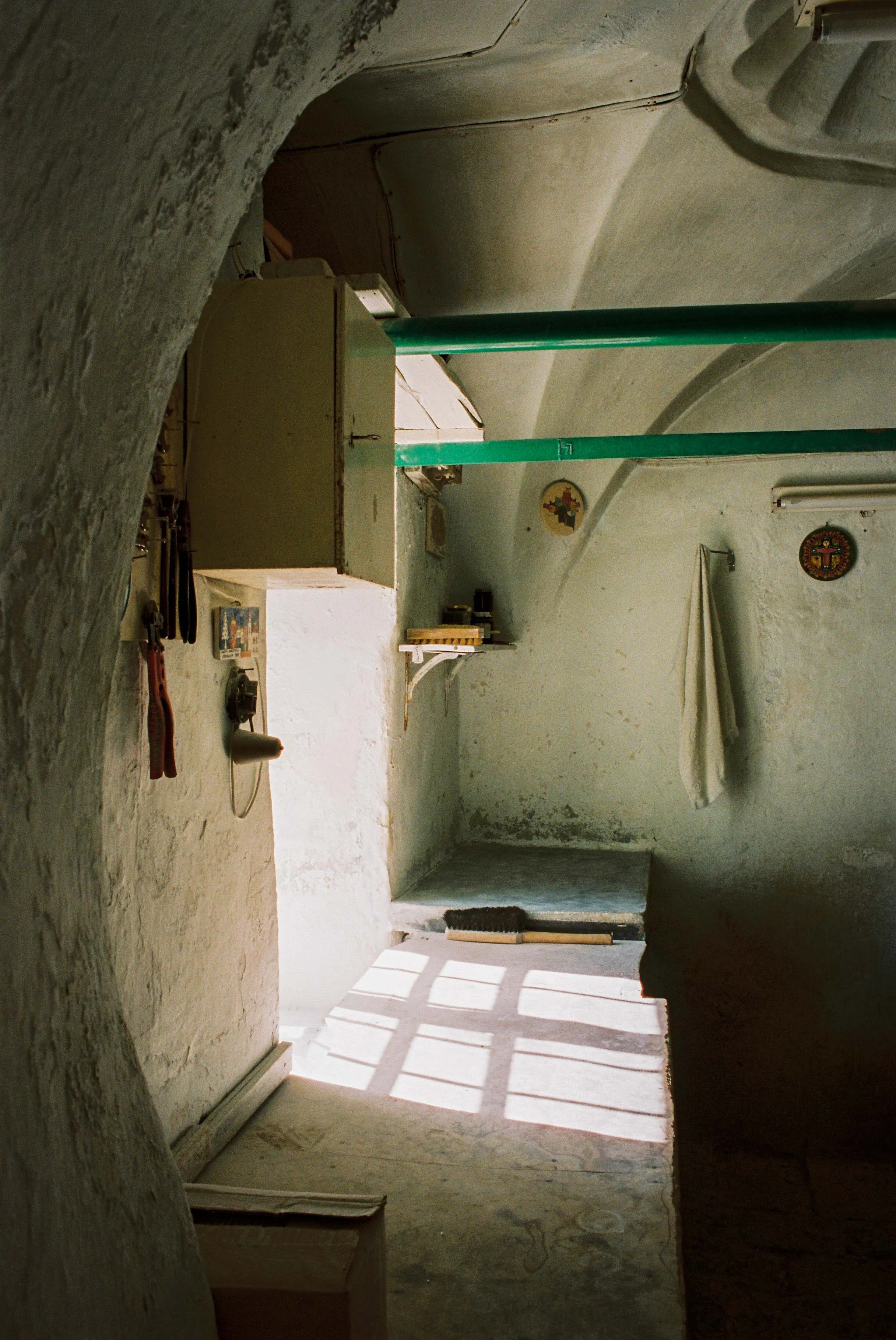Artists workshop in old Jerusalem.
