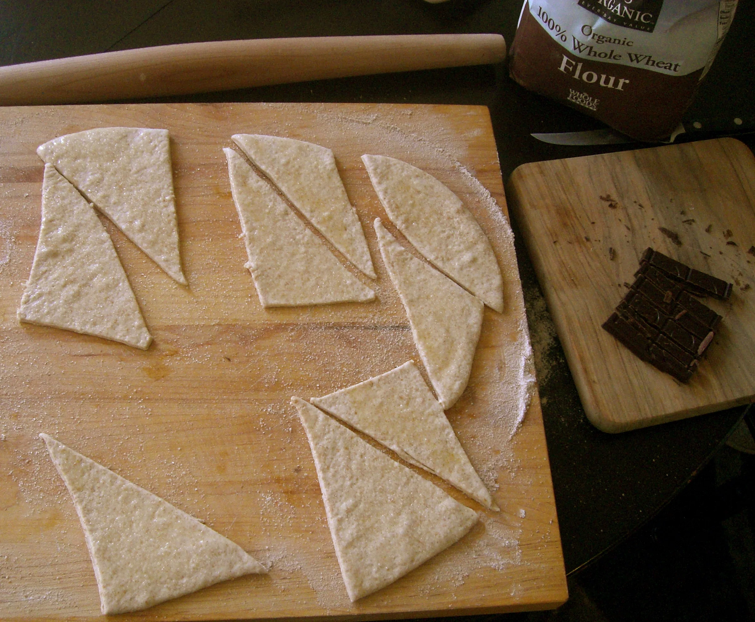 Chocolate Pizza Pastries