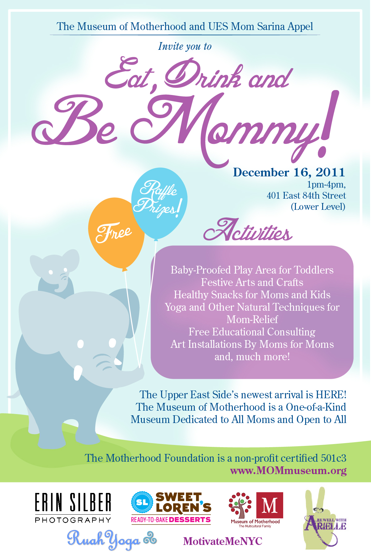 Eat, Drink, and Be Mommy Event