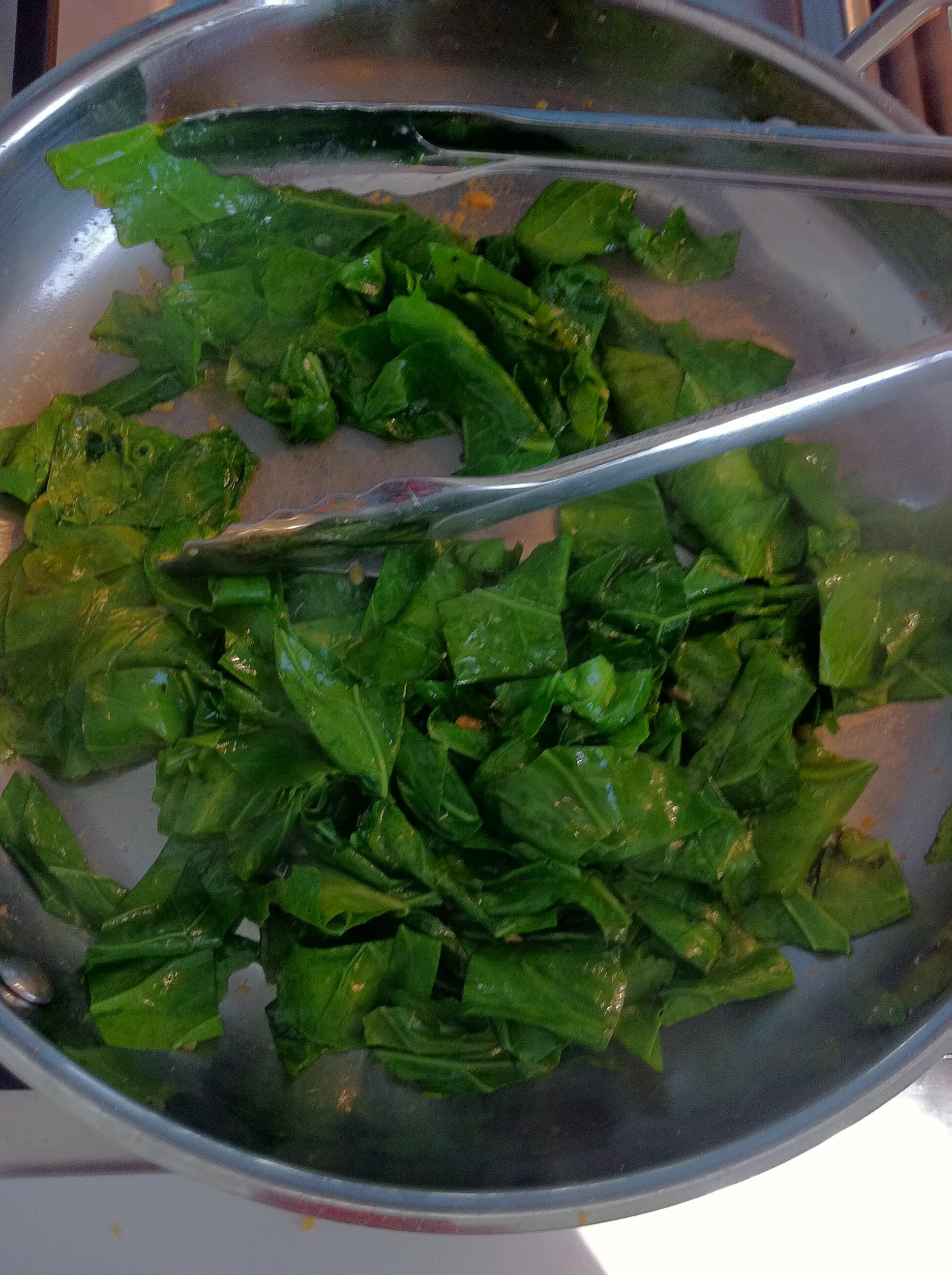 Garlic Greens (Kale in particular)