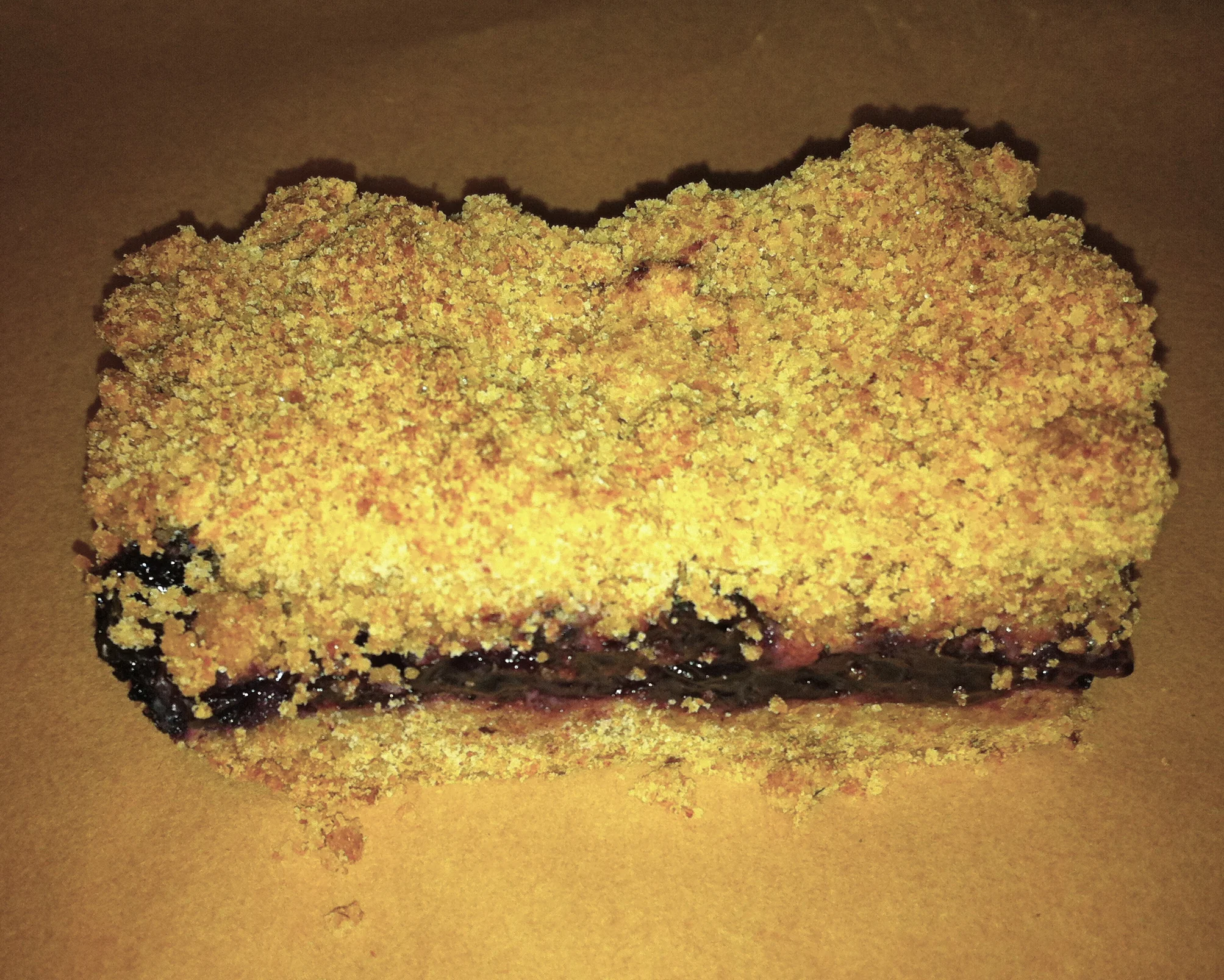 Vegan Lemony Blueberry Bars