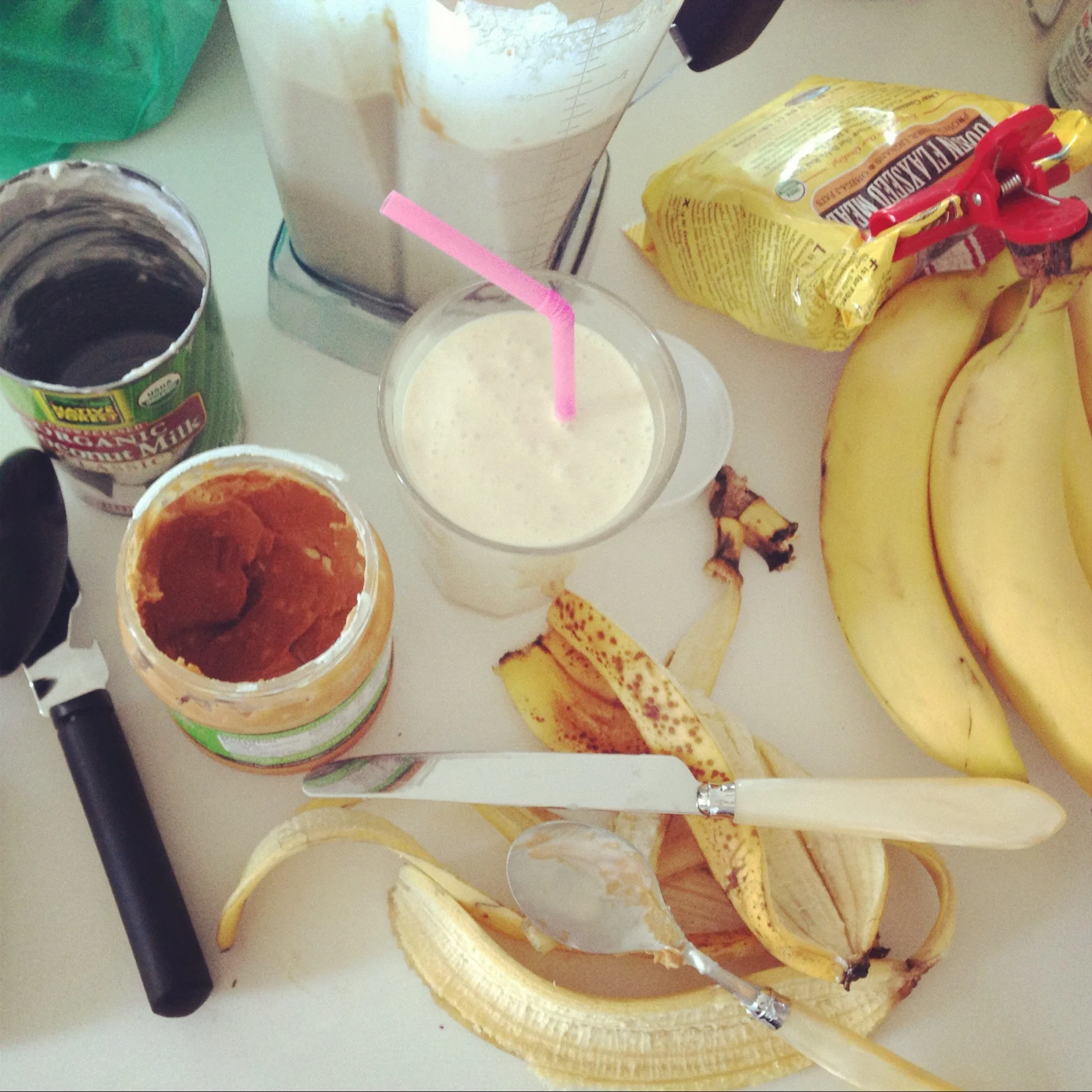 "Peanut" Butter Smoothies