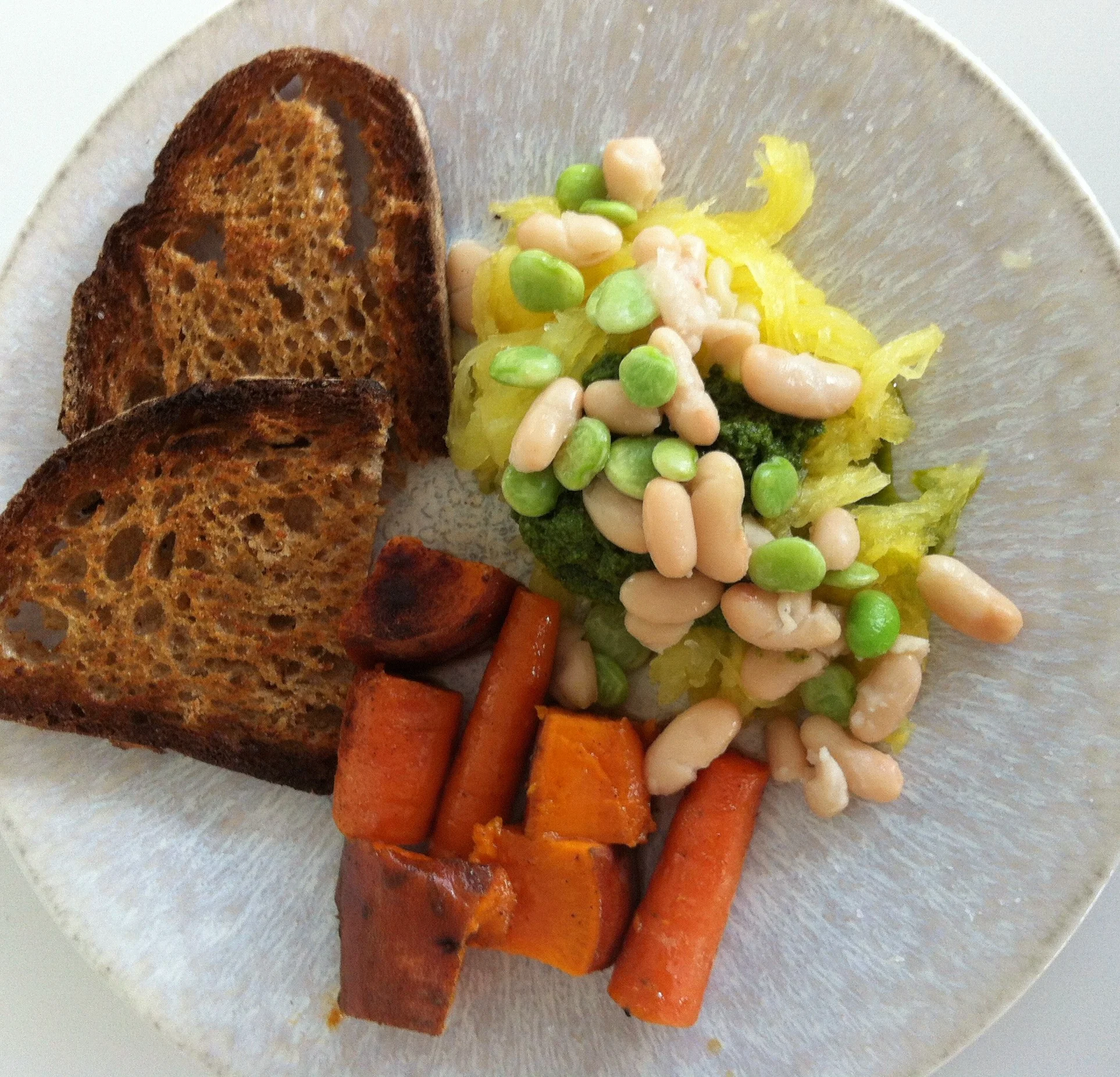 Spaghetti Squash hold the Spaghetti