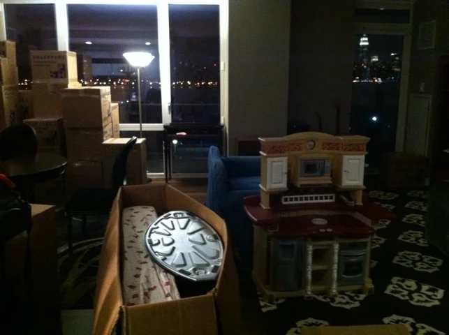 Two Days of Moving Squeezed Into One