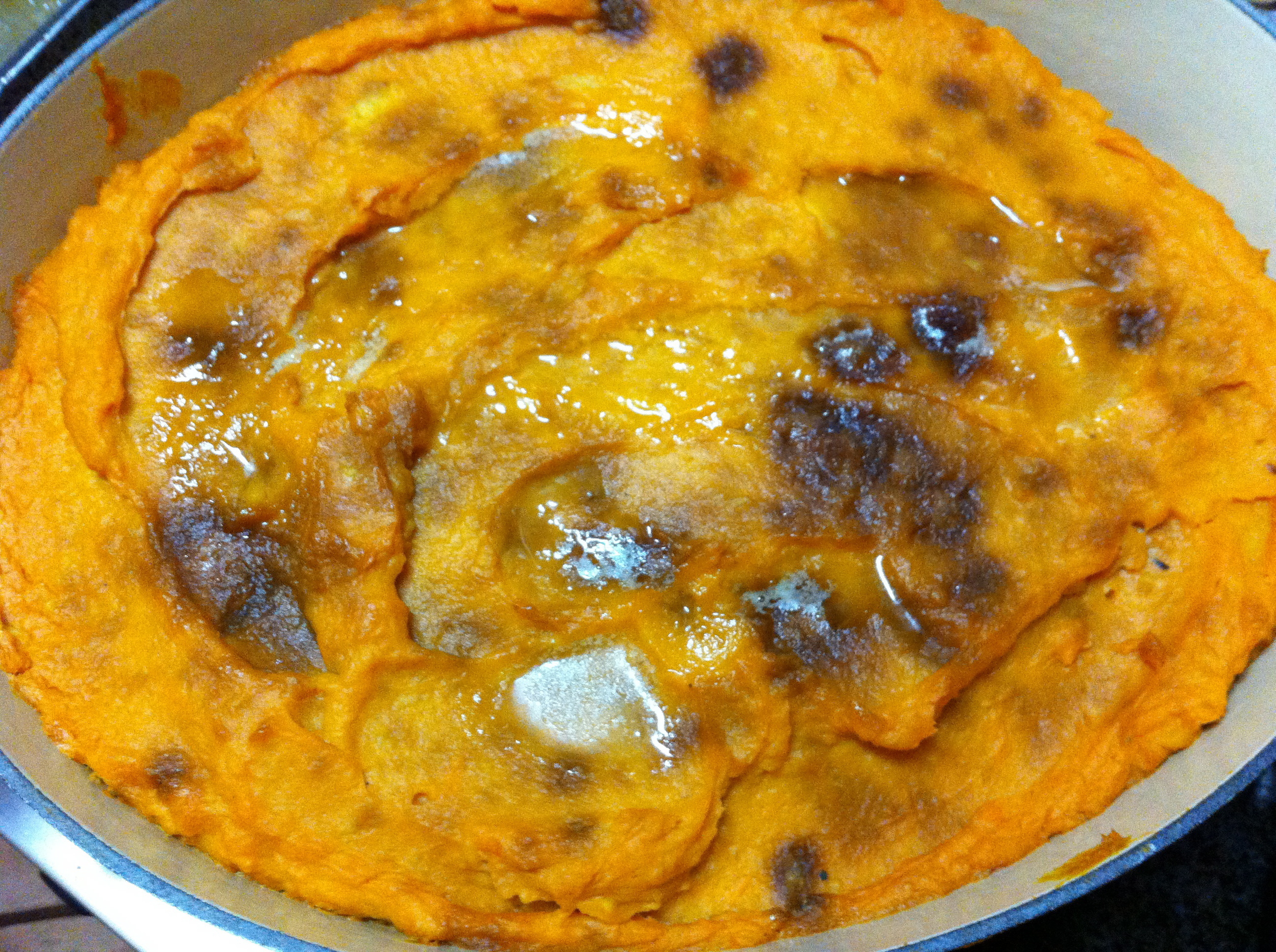 Vegan Apple and Maple Mashed Sweet Potatoes