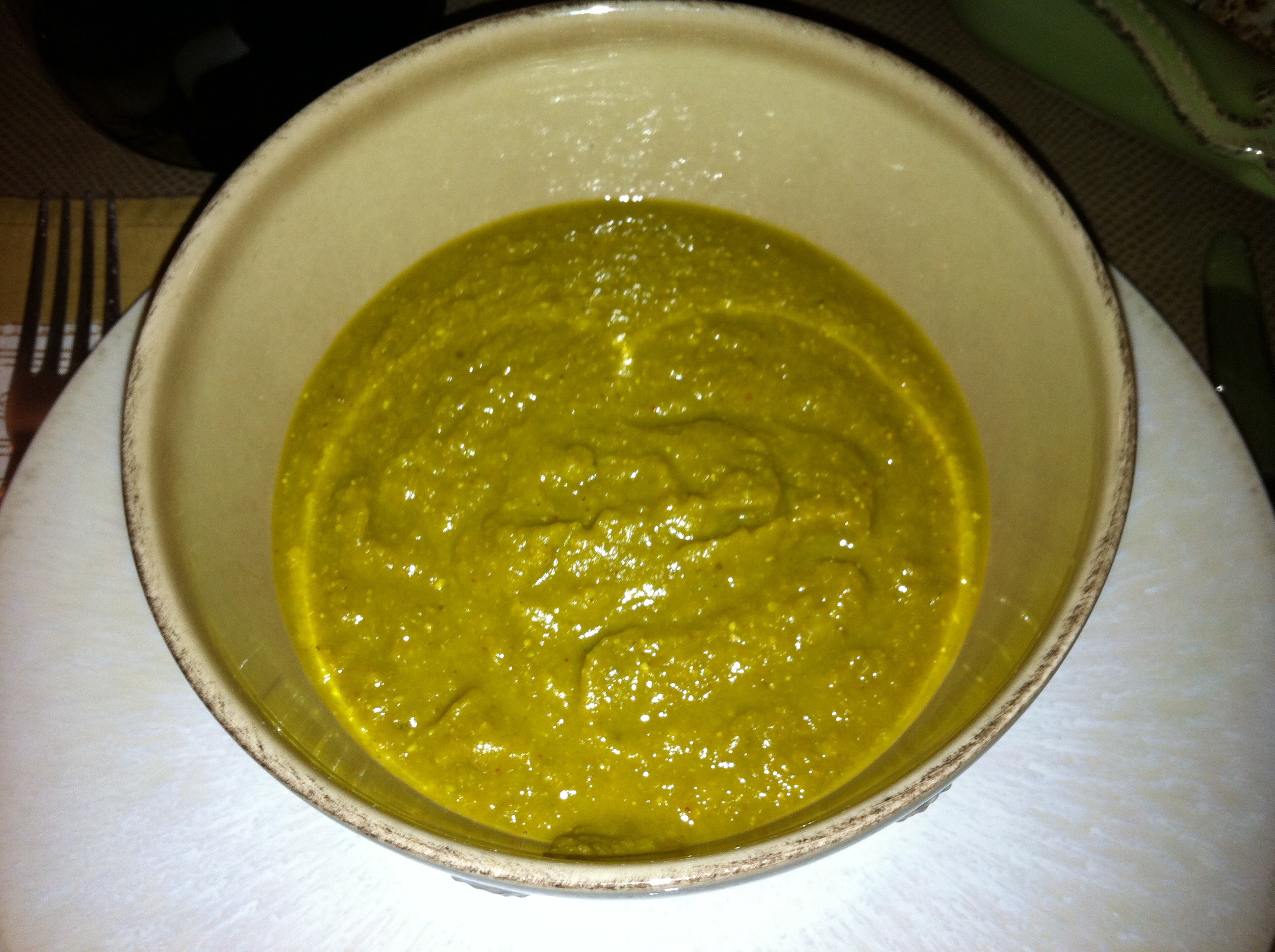 Vegan Blended Lentil Soup