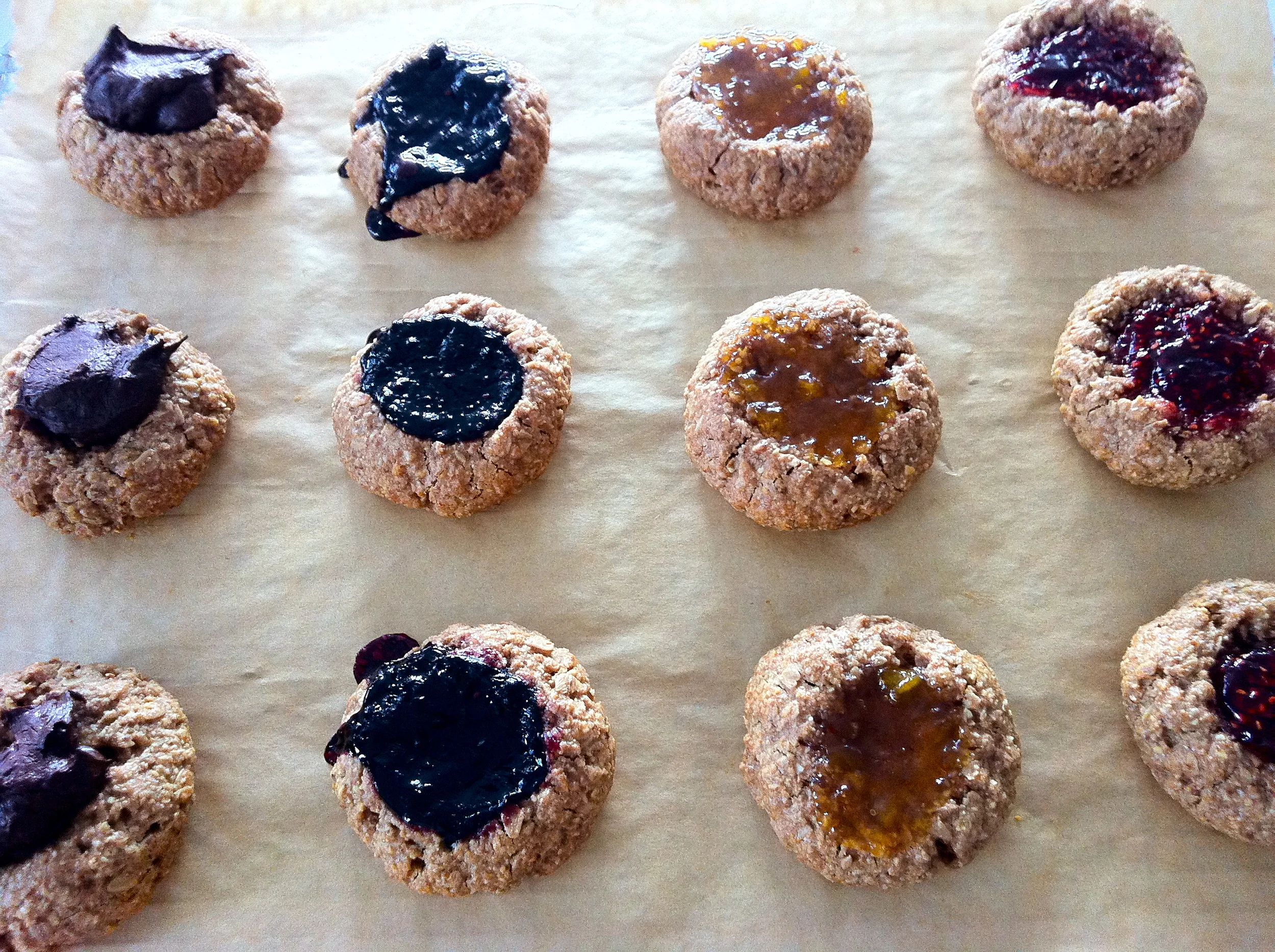 Vegan Thumbprints