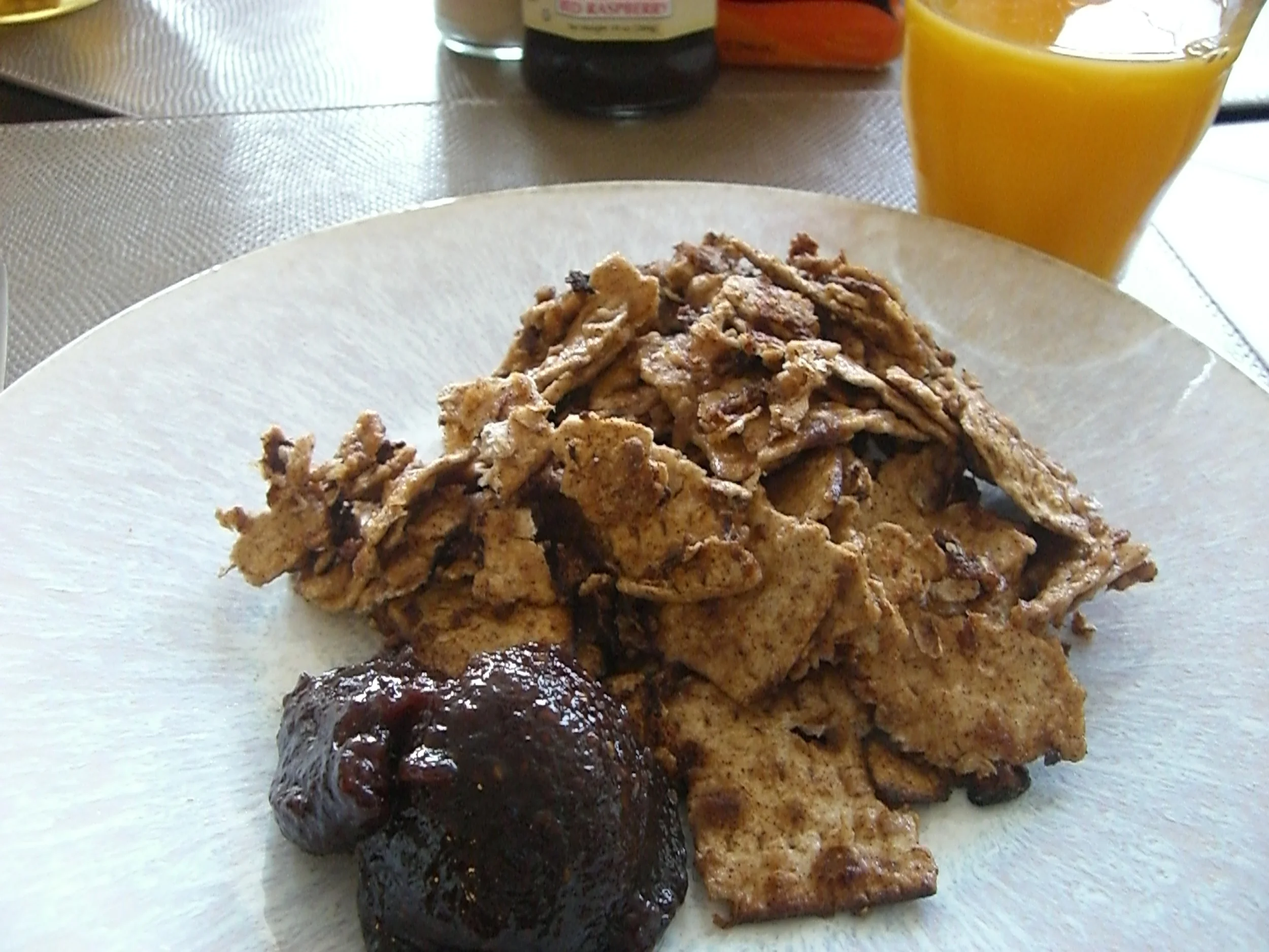 Yup, Vegan Matza Brei