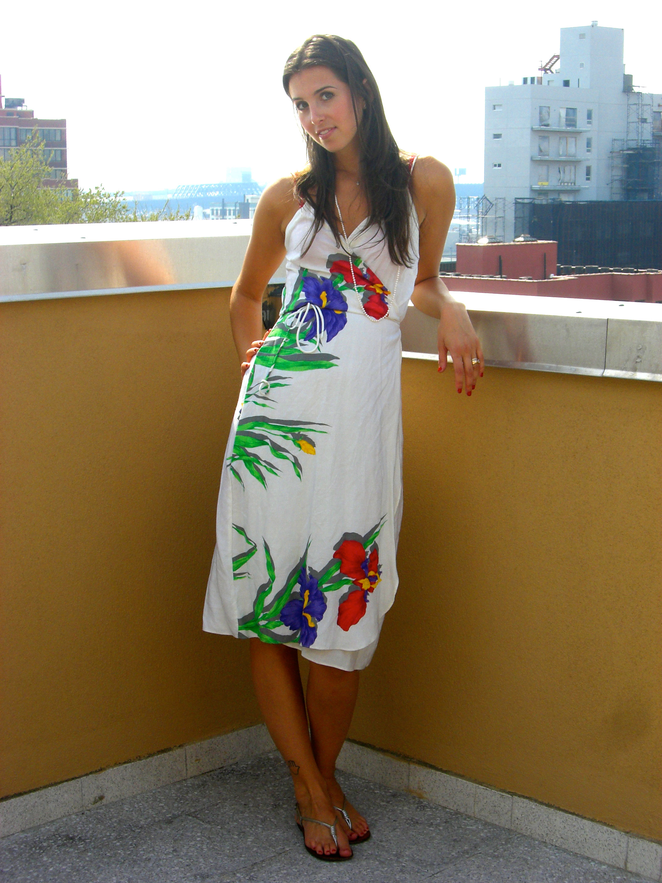 Love Life and Lollipops- Vintage Wrap Dress 1