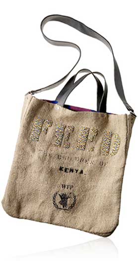 Love Life and Lollipops- Feed 2 Kenya Bag