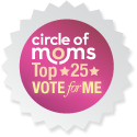 Circle of Moms Top 25 Vegan & Vegetarian Moms - 2012 - Vote for me!