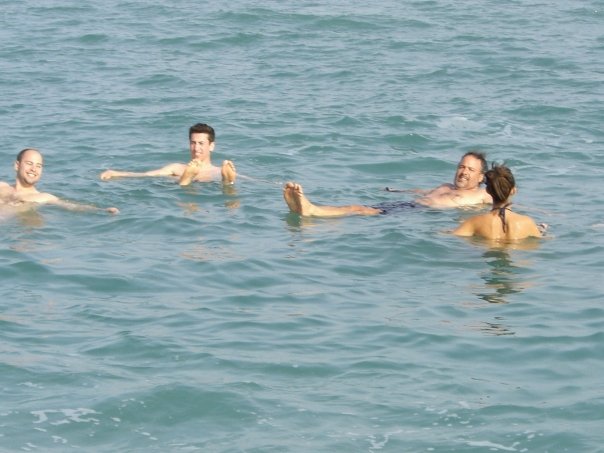 Us in the Dead Sea