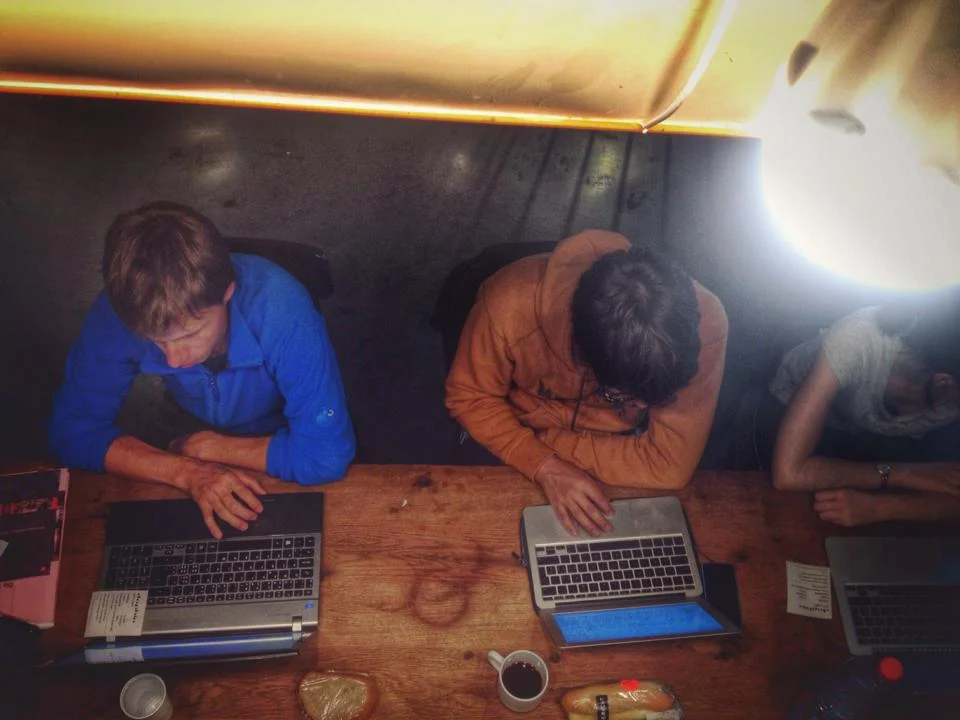 Auf Besuch in Europa