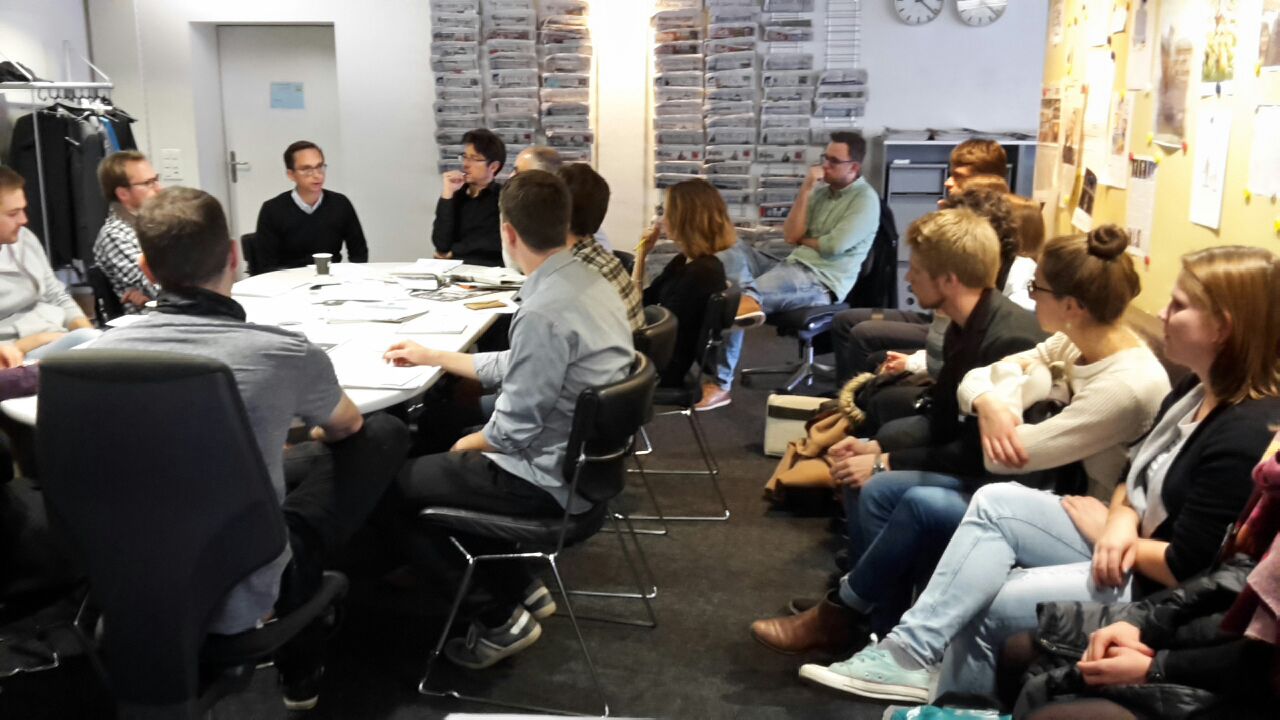 Redaktionsbesuch bei "10vor10"