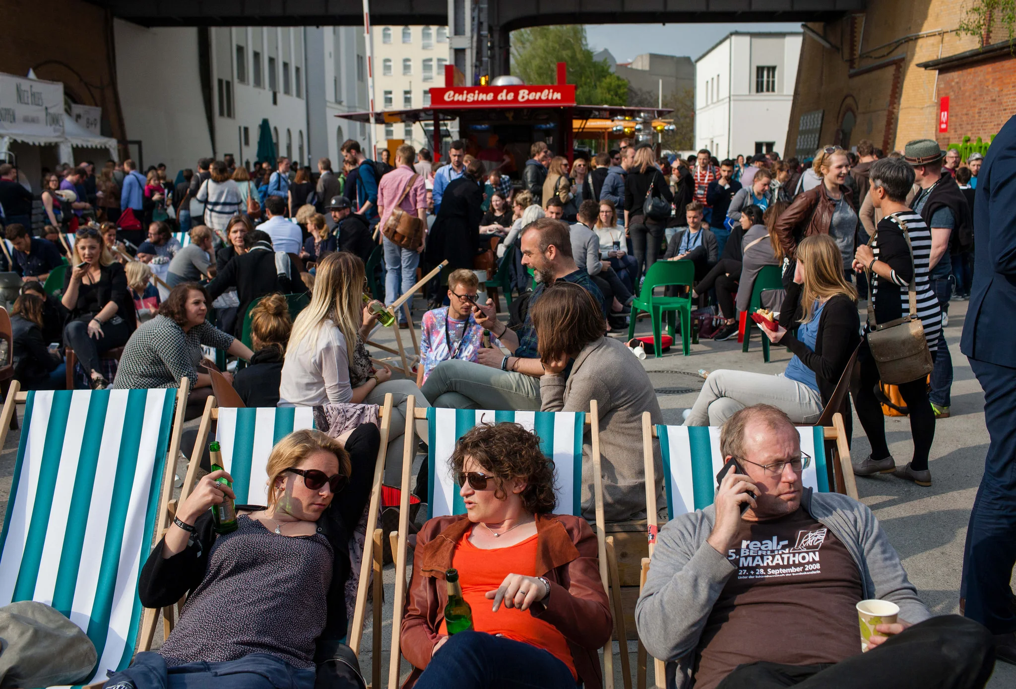 Teil der Re:publica sind nicht nur die Vorträge und Diskussionsrunden, sondern auch die Atmosphäre von Berlin. Foto: re:publica/Jan Zappner CC BY 2.0