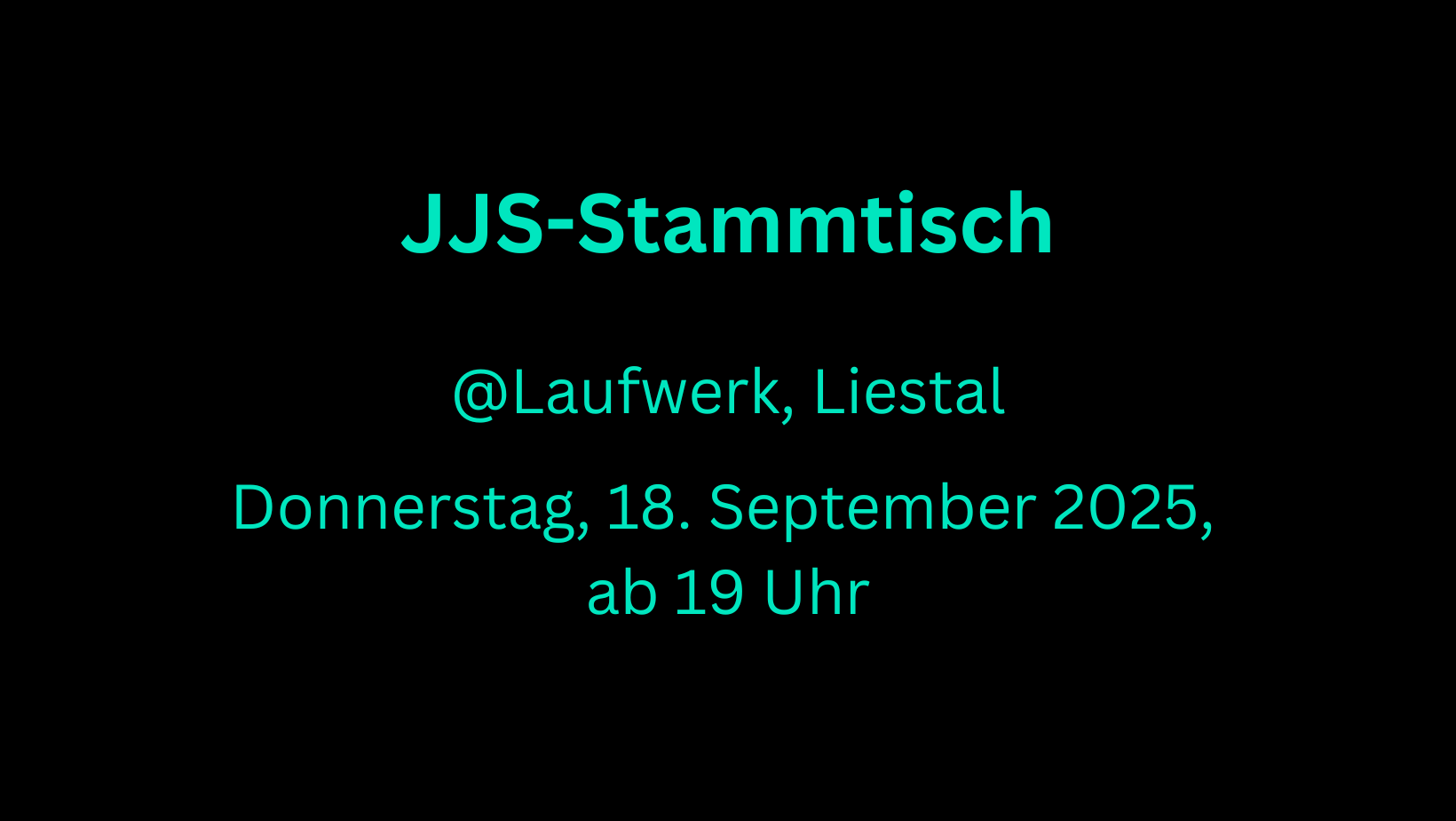 JJS-Stammtisch Liestal