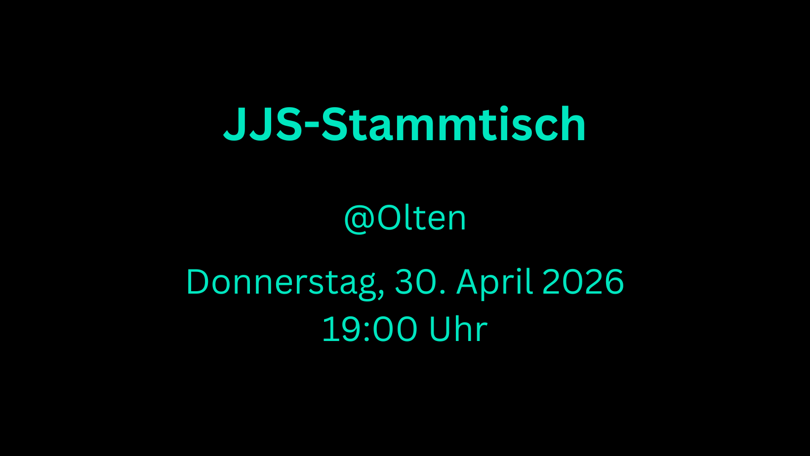 JJS-Stammtisch Olten