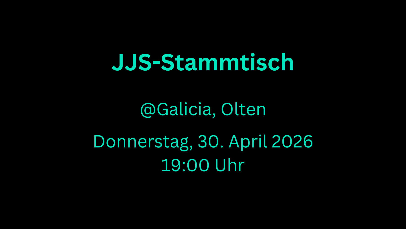 JJS-Stammtisch Olten