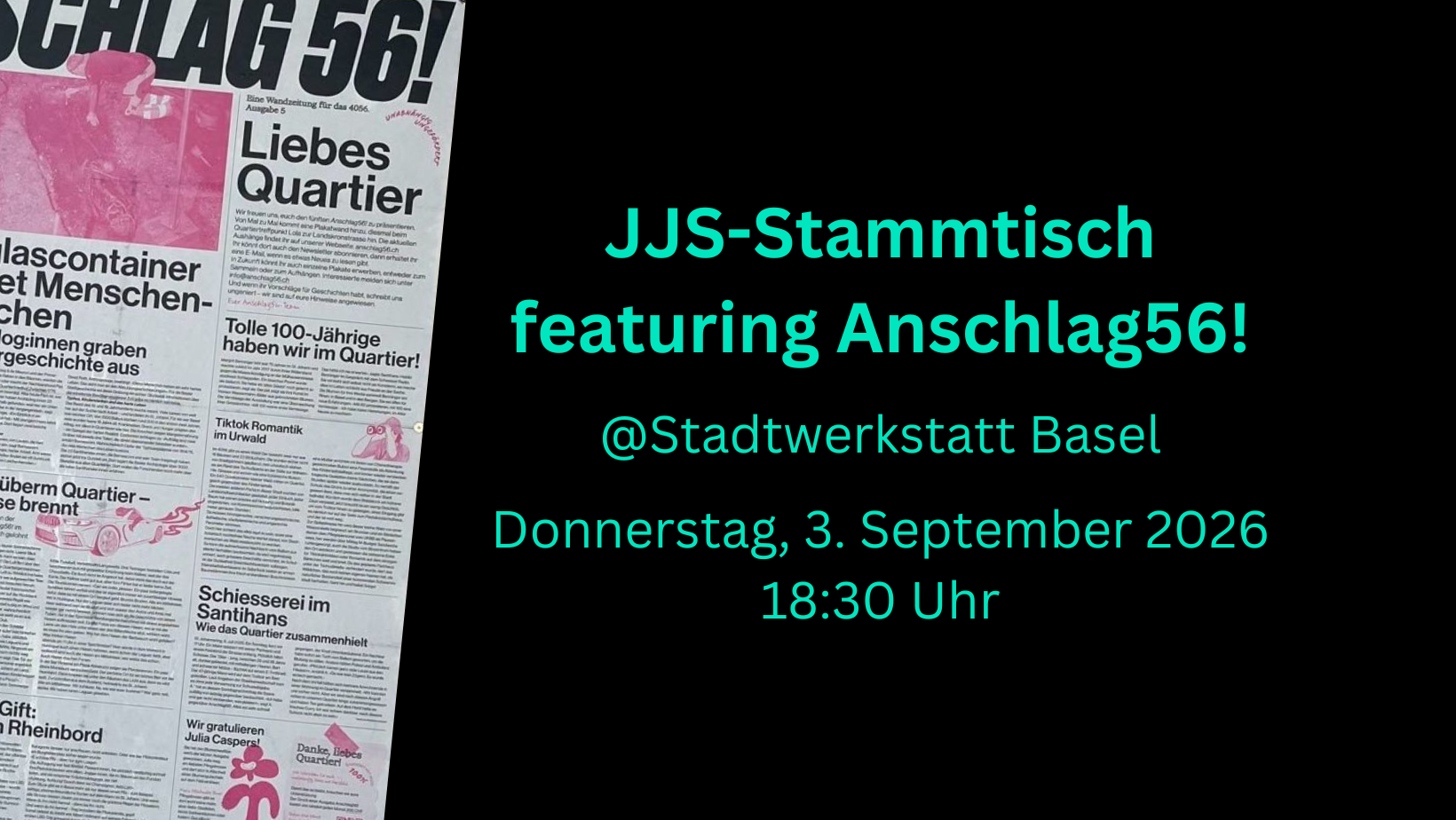 Stammtisch mit dem Anschlag56!