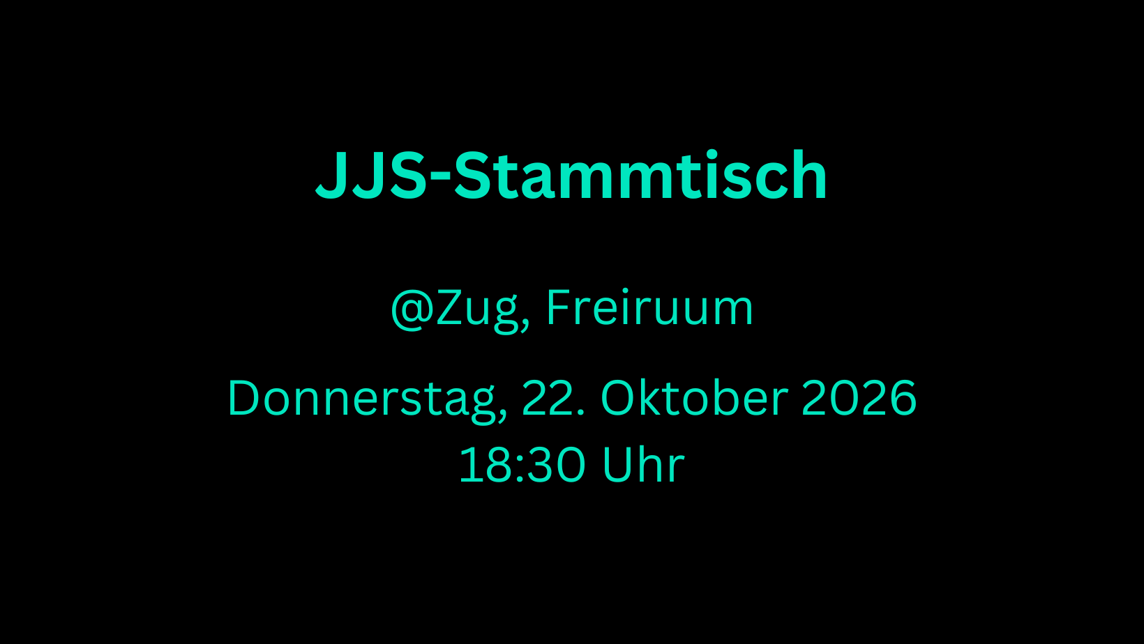 Stammtisch im Freiruum Zug