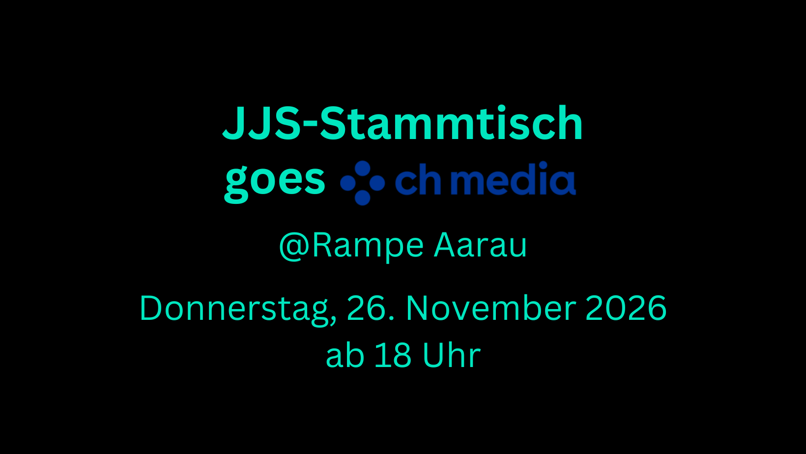 Stammtisch bei CH Media in Aarau