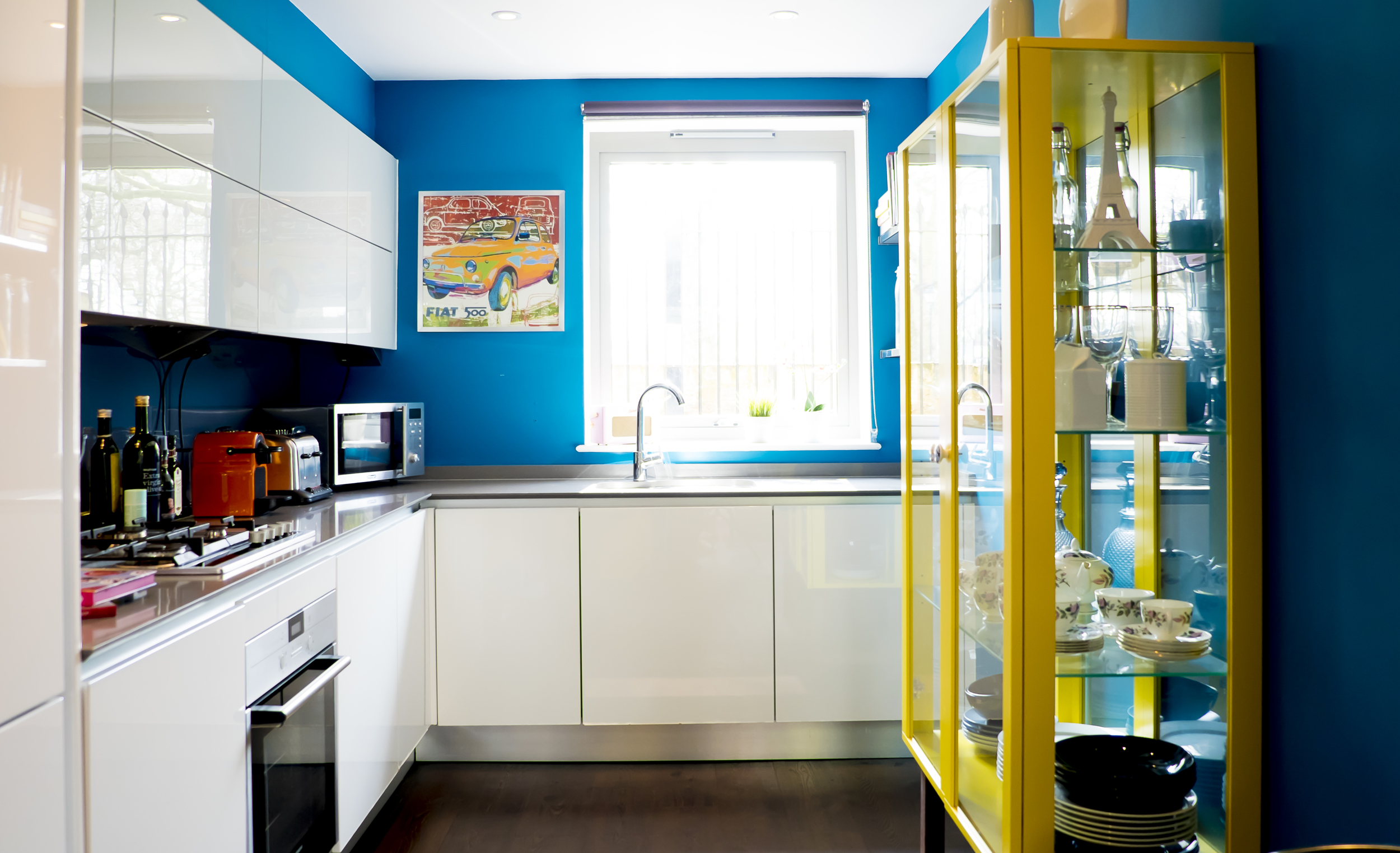 1. Repaint a room in a bold colour