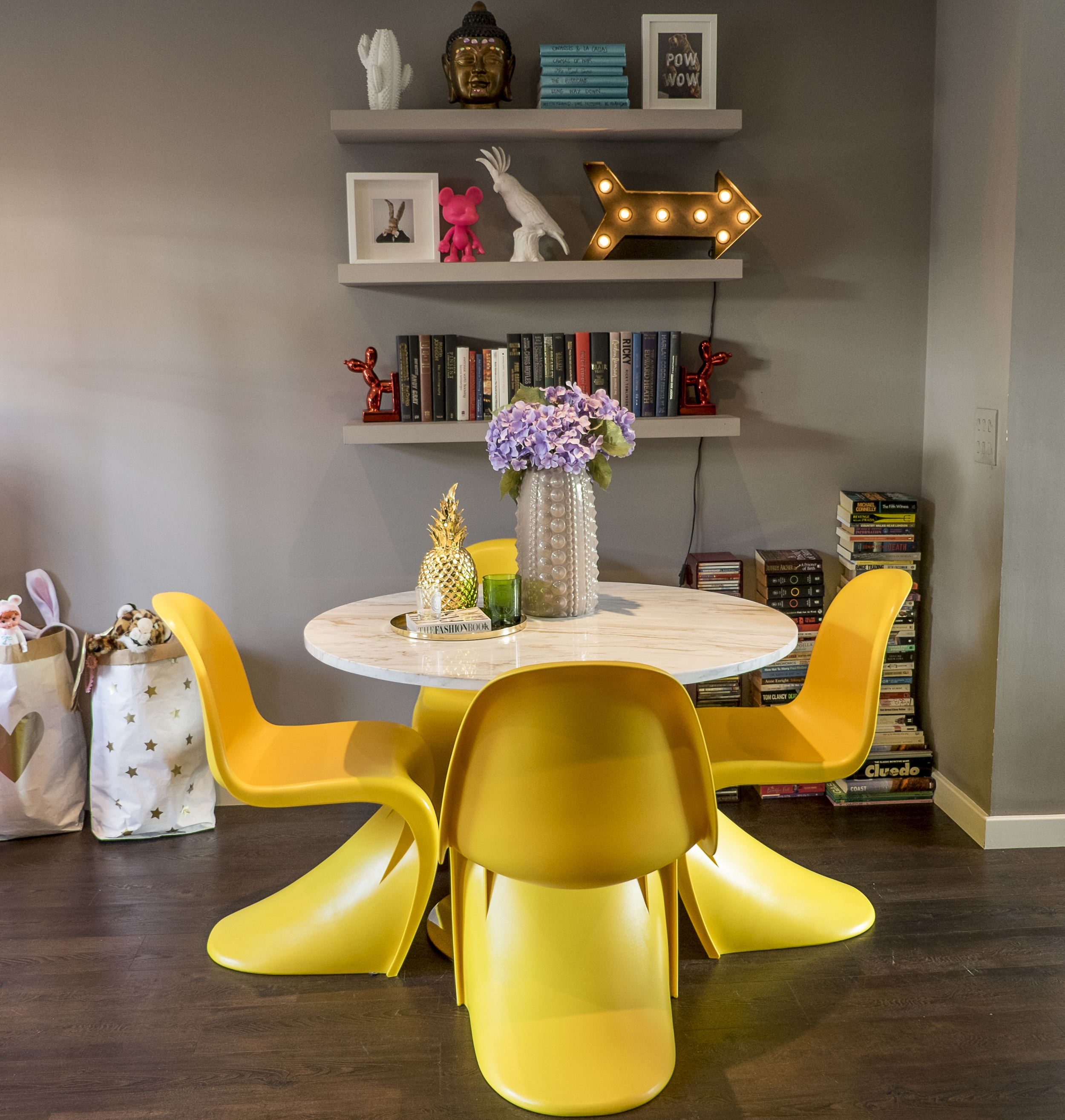 The dining area after the revamp