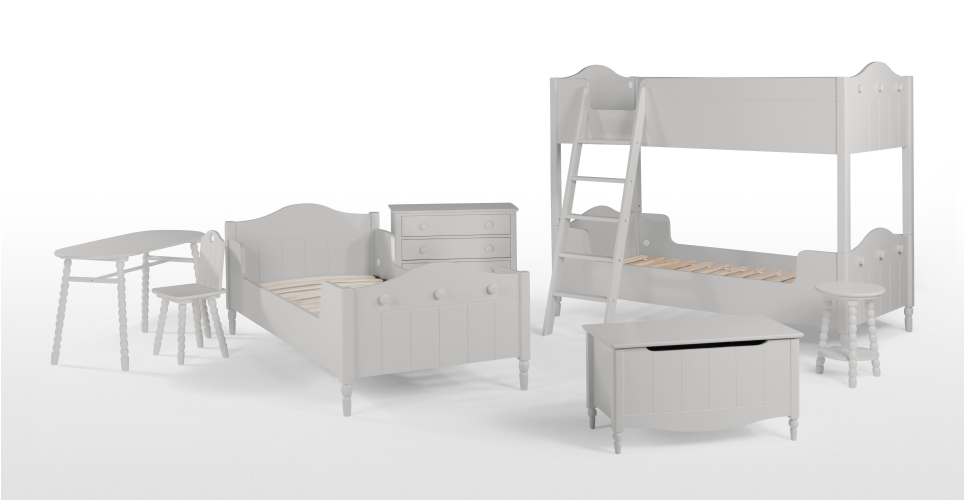 Cara desk, £159 | Cara chair, £69 | Cara night stand, £49