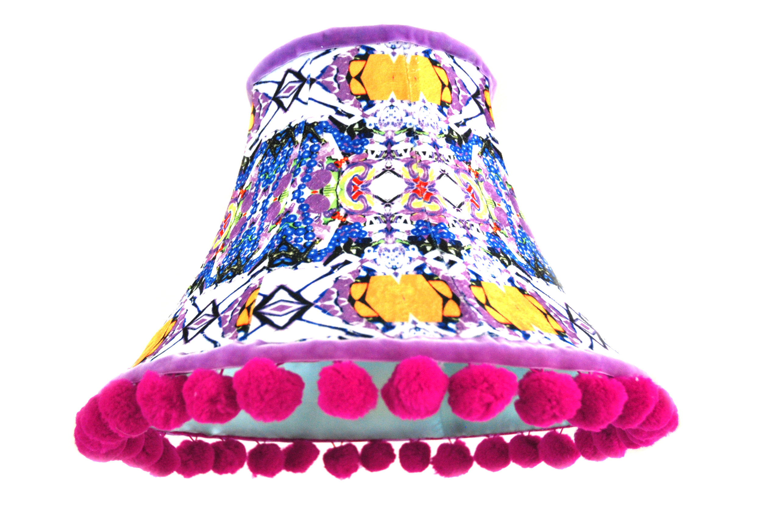 Beads & Blocks Pattern Bowed Empire Lampshade, from £150. 