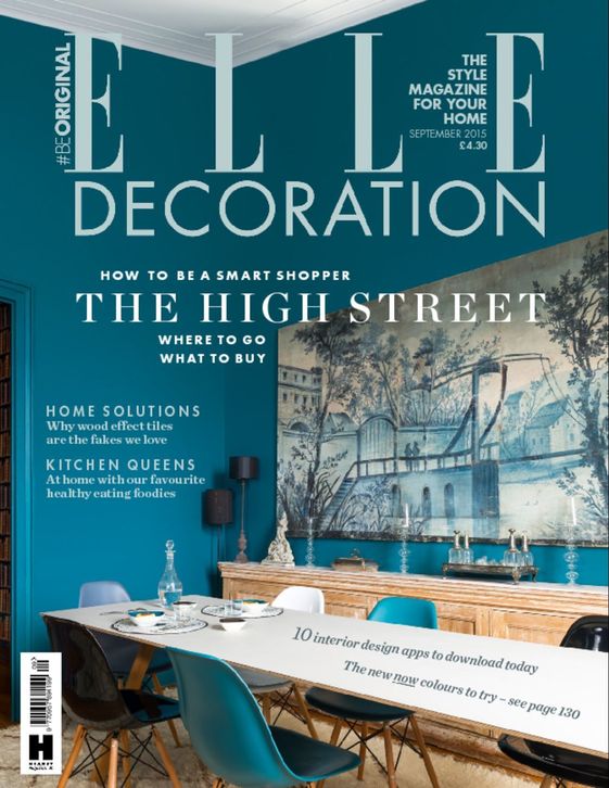 This month's issue of Elle Decoration UK celebrates the British High Street. 