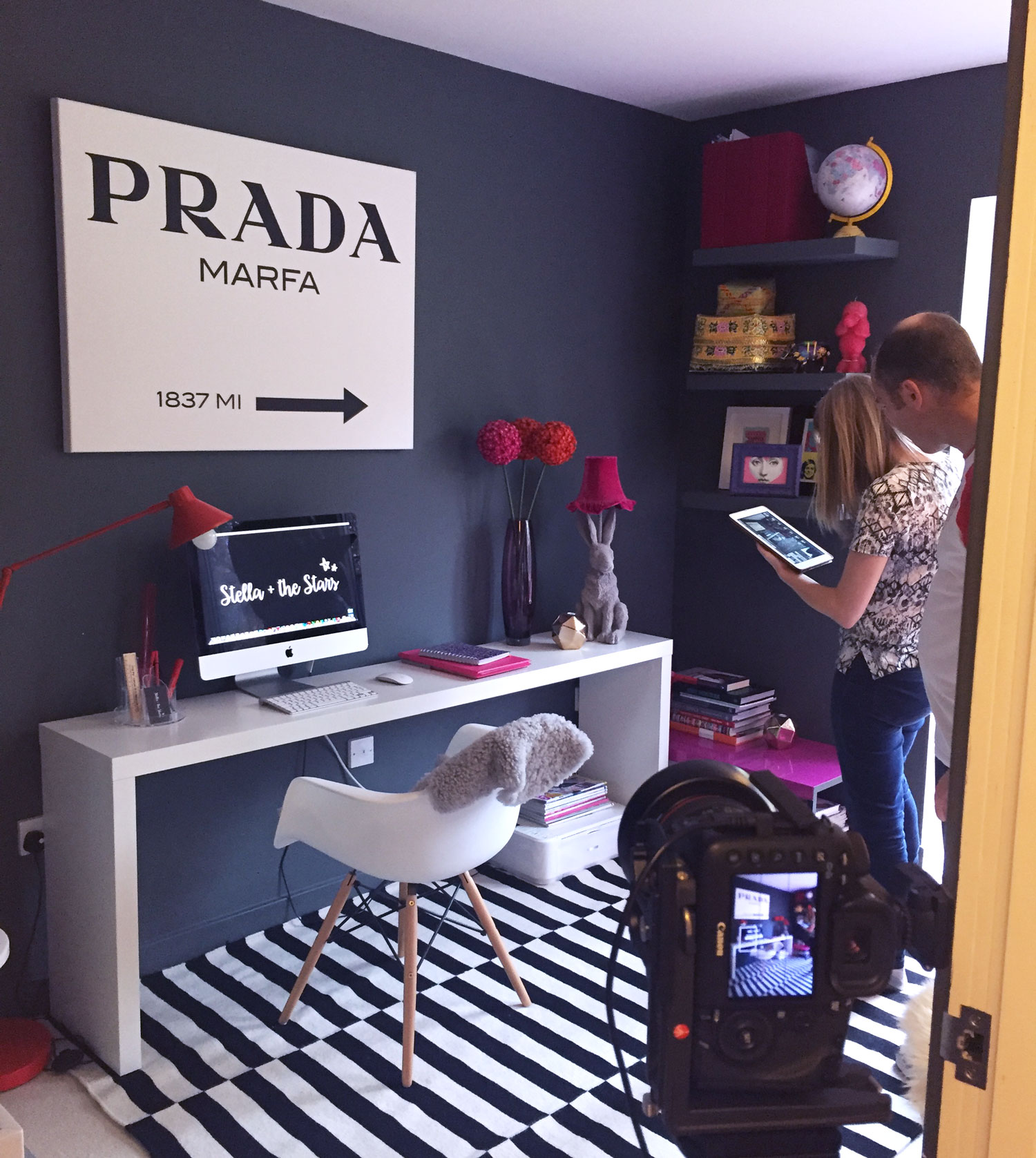 My little home office getting the star treatment