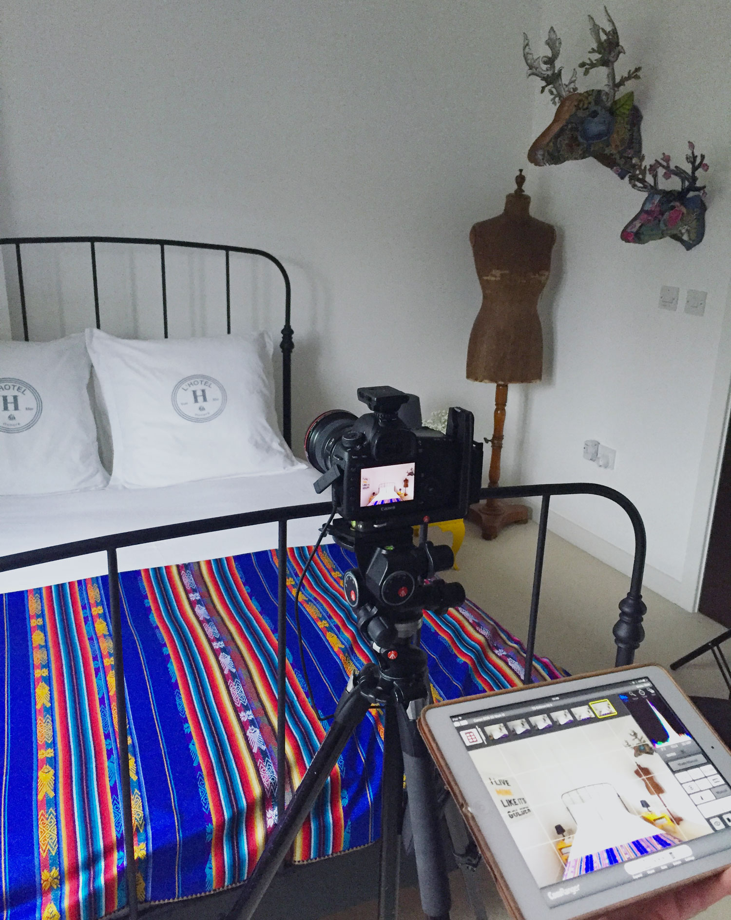 Our guest room was next.