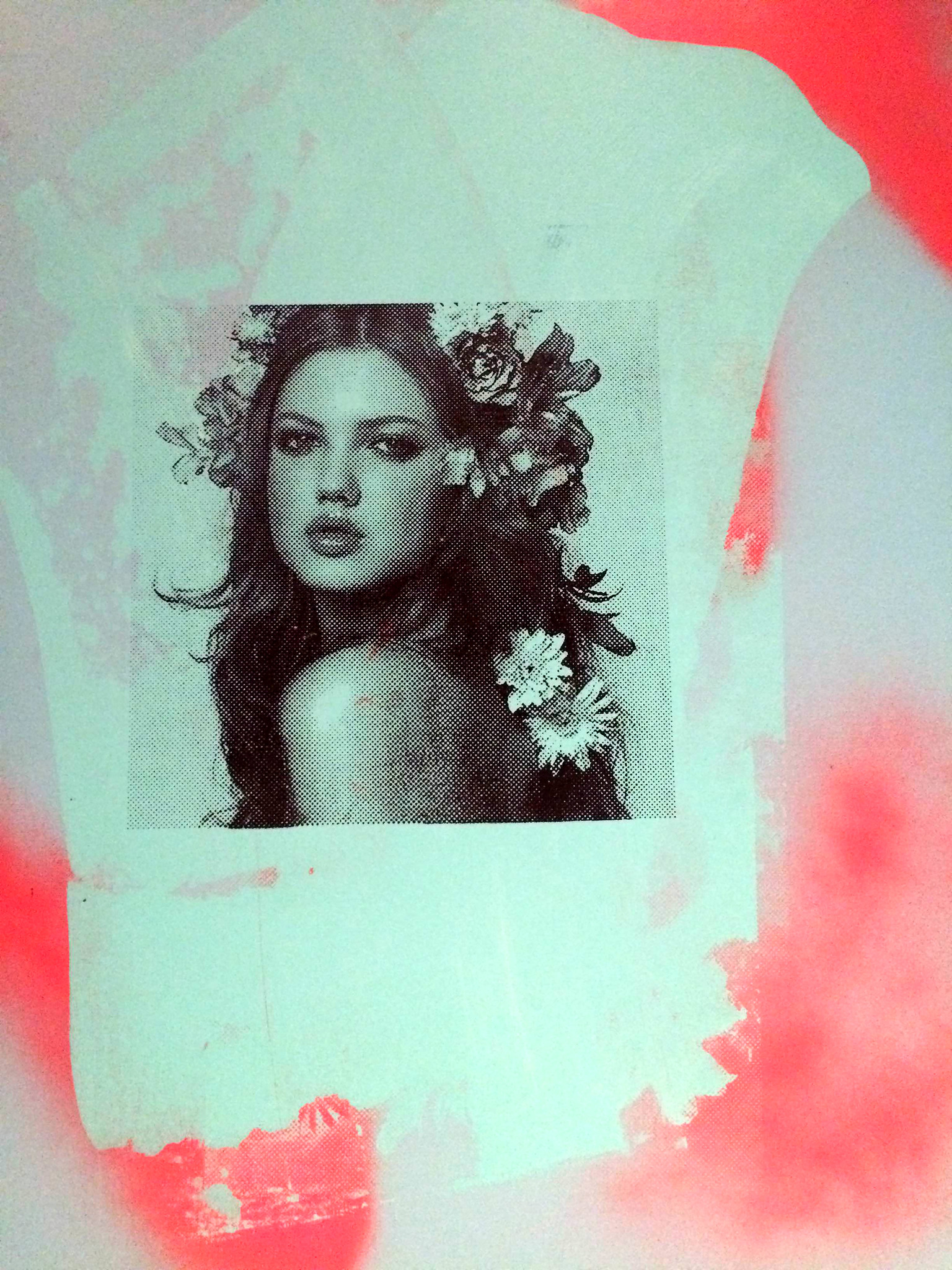 'Love is a Lie': LIMITED EDITION PRINT. 60 x 65cm