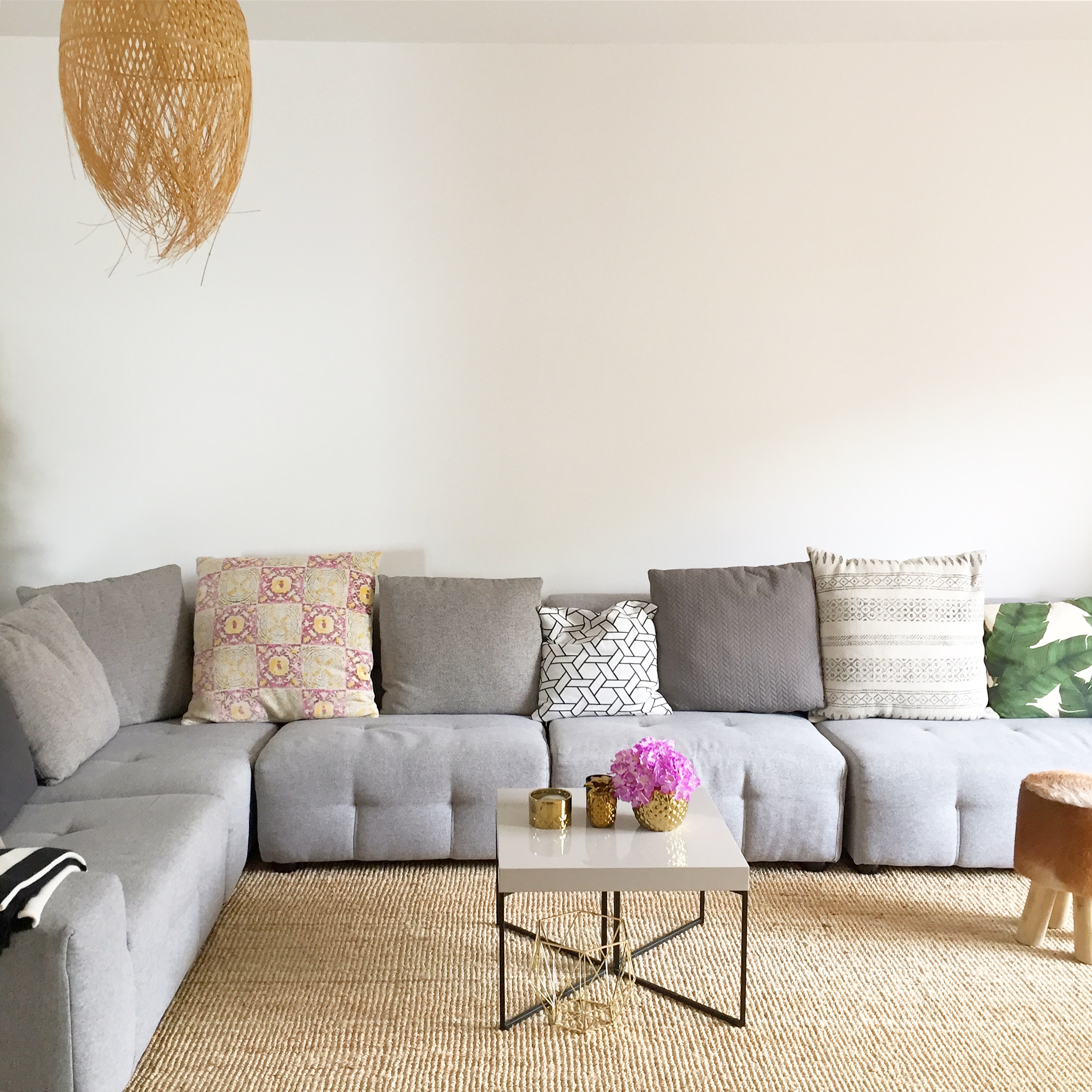 Stella + the Stars own living room, slowly being transformed into a home with personality! 