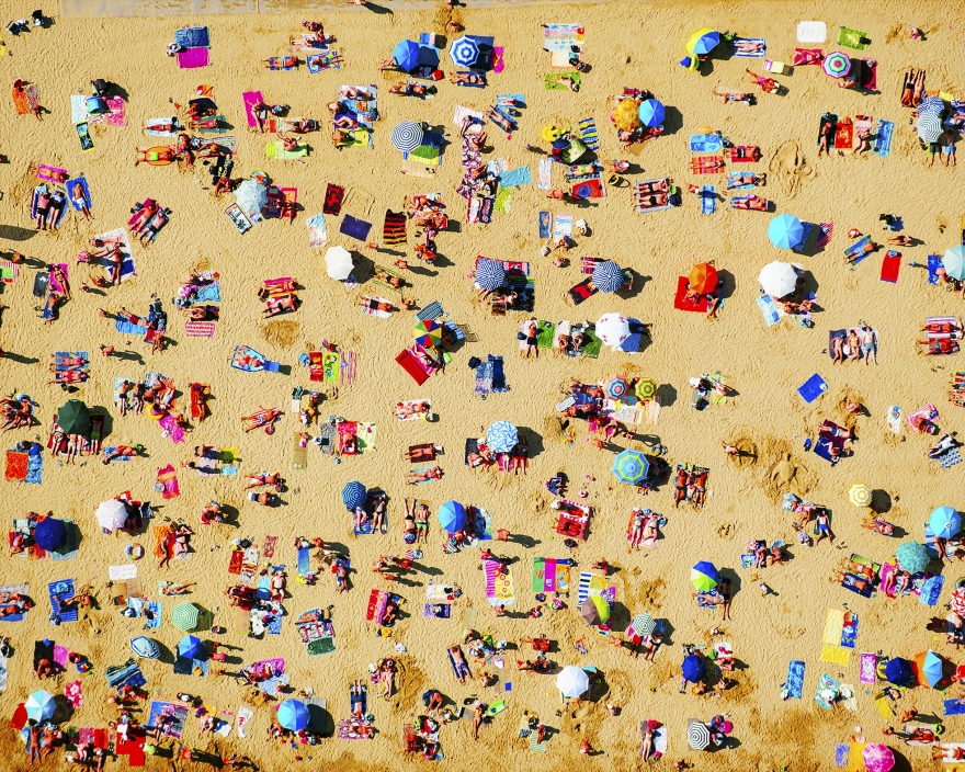 If you like Gray Malin's aerial photography, you will LOVE Tommy Clarke 's work including this shot, called St Tropez...