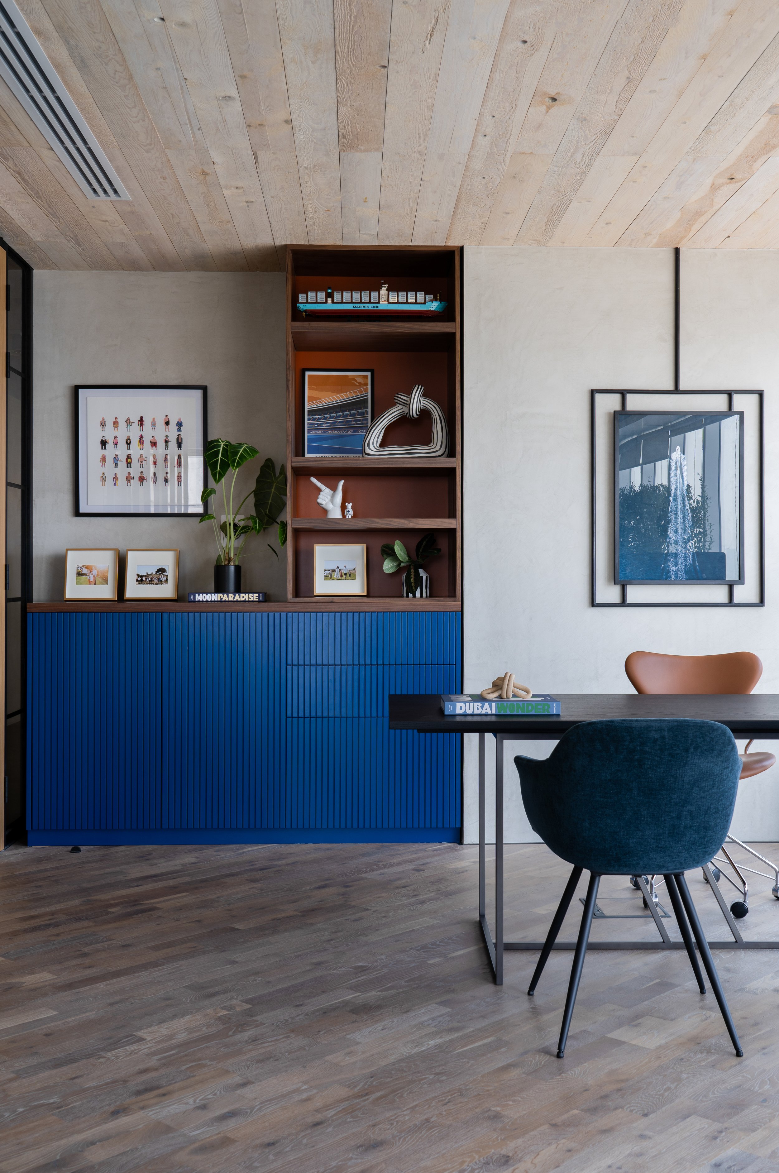 Sophistication in Blue