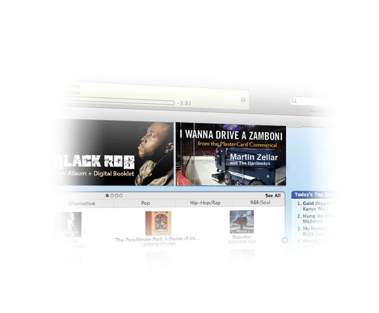 The theme song became a hit (shown on iTunes)