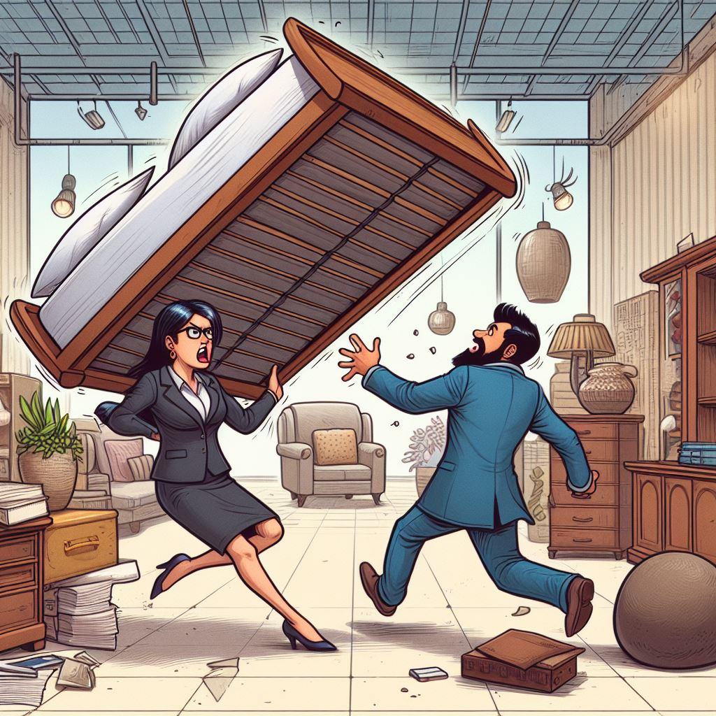How to Throw a Bed at Someone