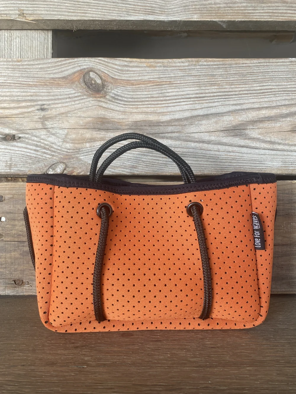 Love For Waves Petite Tote — Moraitis Beach Athens Costa