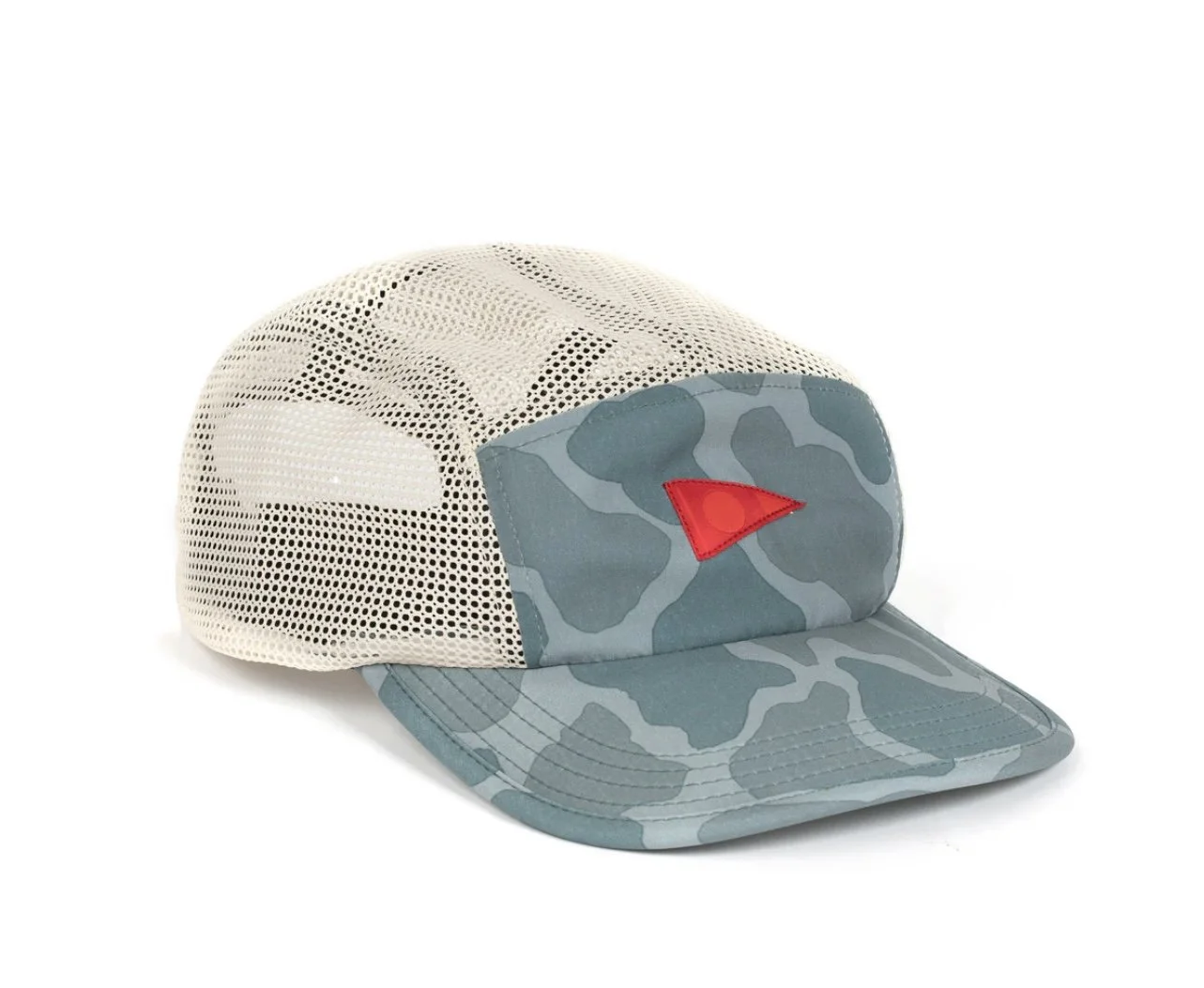 Florence Airtex Unstructured Hat - Light Sea Blue Camo