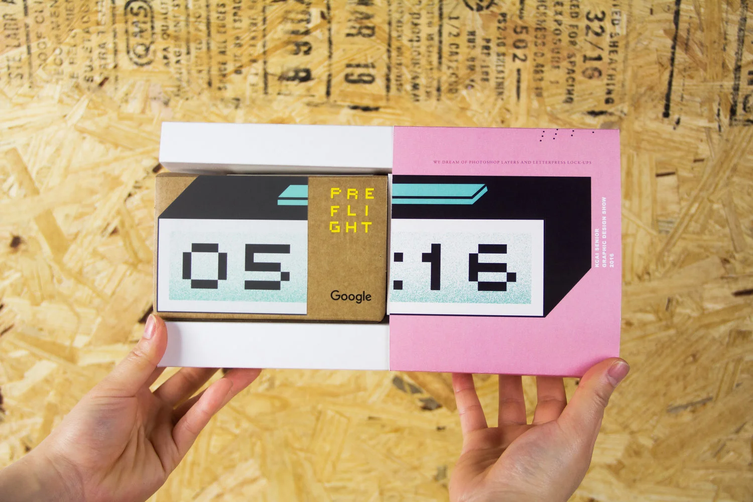  Google Cardboard Invitation — Preflight Desing Show / Identity System, Brand