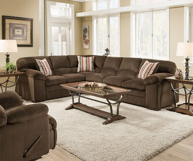 Dover Coffee Sectional $868 Recliner $340