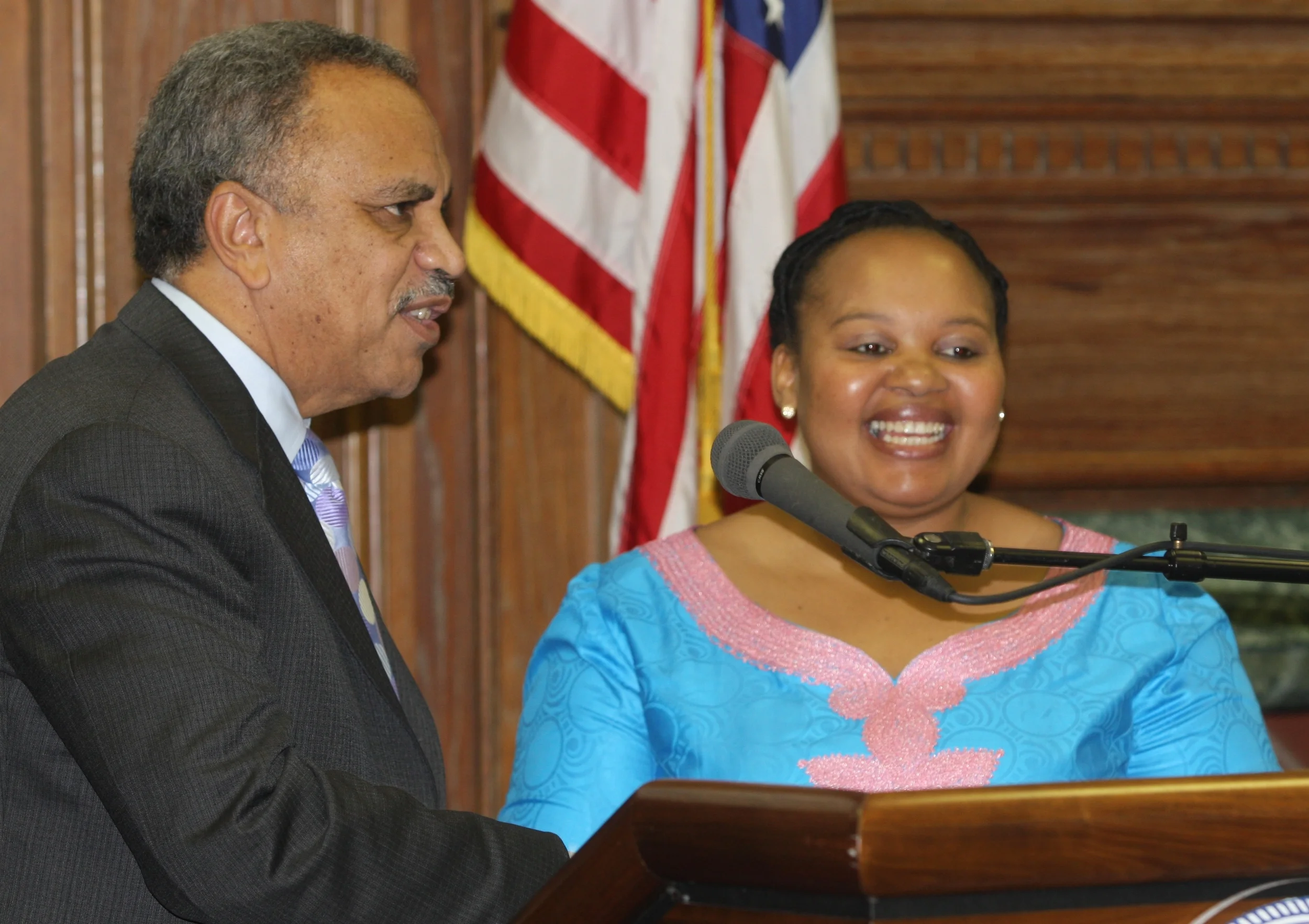 South African First Lady Visits Howard University